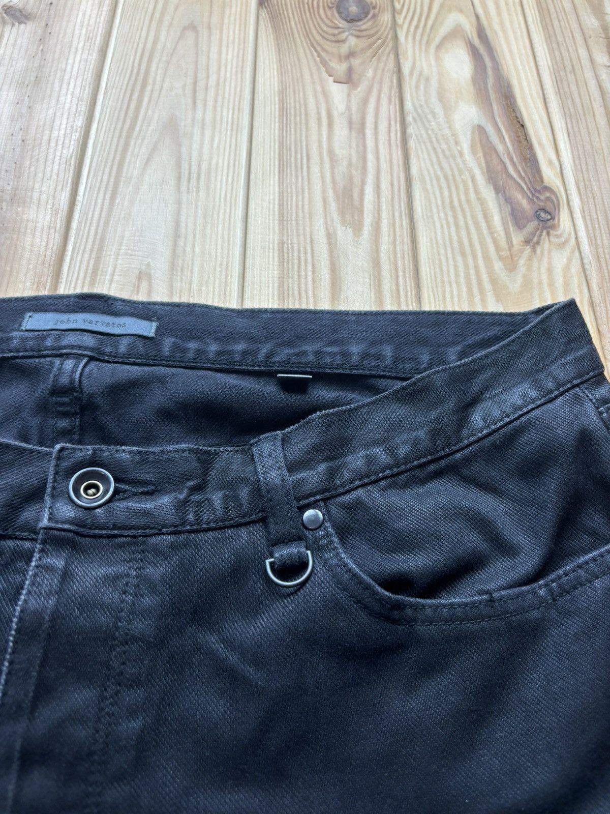 John Varvatos Jeans John Varvatos Star USA Bowery Slim Fit Black Size US 33 - 4 Thumbnail