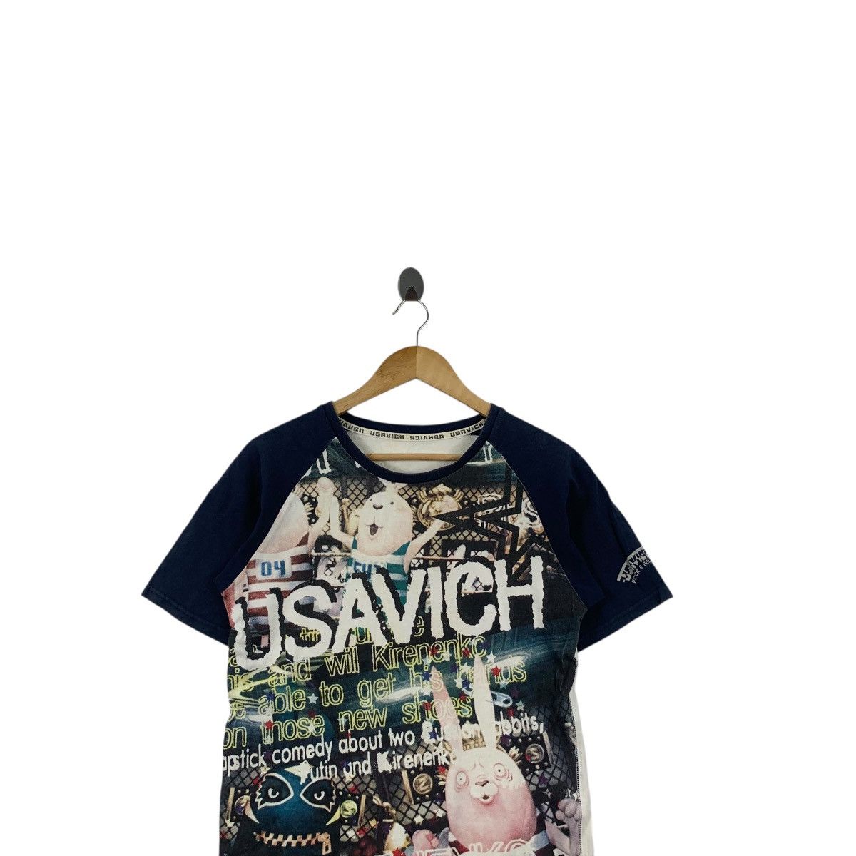 Mtv MTV JAPAN USAVICH Krenenko Mafia Cartoon Tee Shirt Top Size US S / EU 44-46 / 1 - 2 Thumbnail