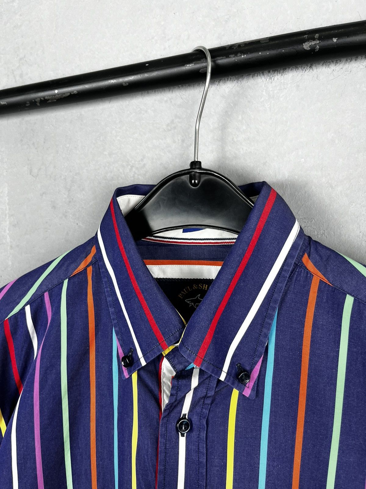Other × Paul & Shark Paul & Shark Multicolored Striped Shirt Long Size US L / EU 52-54 / 3 - 4 Thumbnail