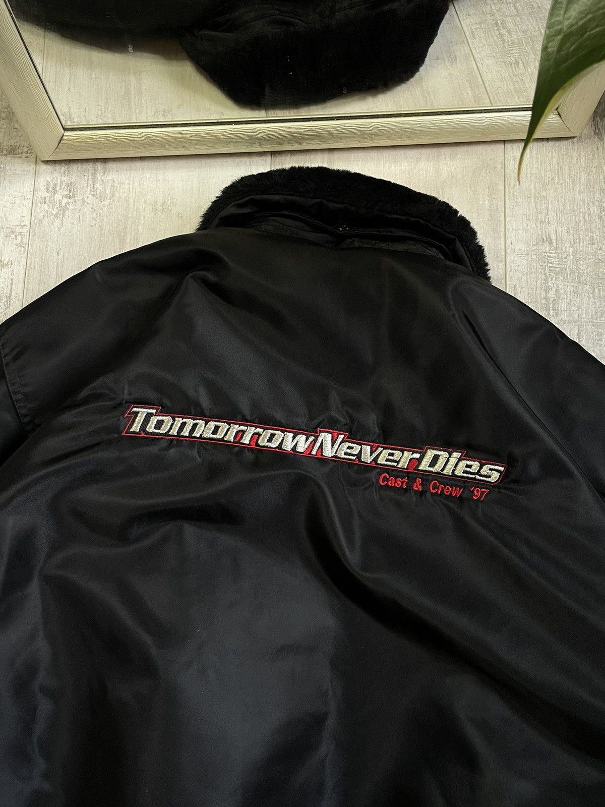 Vintage Vintage 007 James Bond 1997 Bomber MA2 Tomorrow Never Dies Size US XL / EU 56 / 4 - 4 Thumbnail