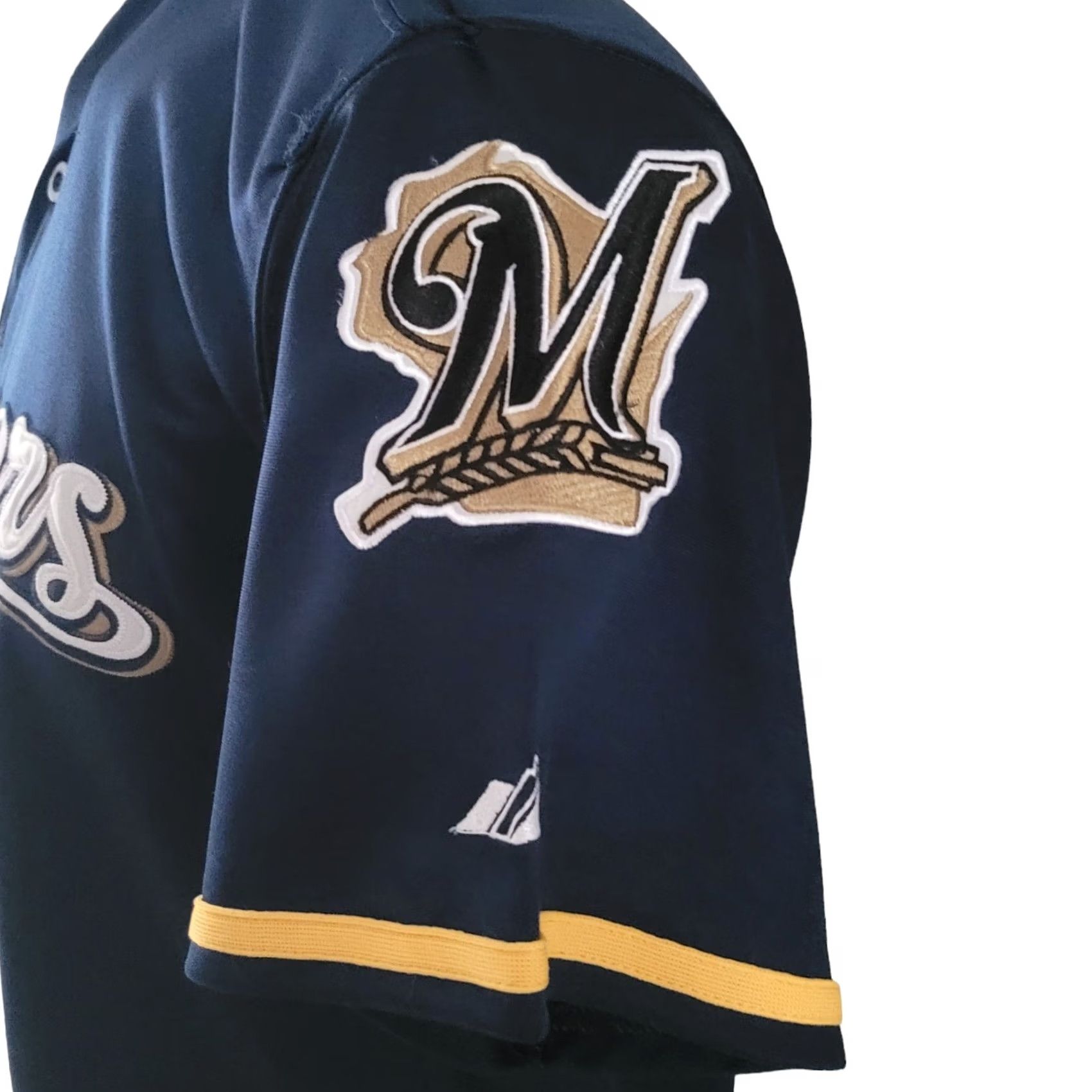 Vintage VINTAGE Ryan Braun #8 Milwaukee Brewers Majestic Navy T-Shirt M Mens 40th Anniversary 8 Size US M / EU 48-50 / 2 - 5 Thumbnail