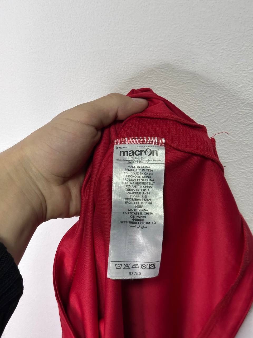 Macron Macron Albania FSHF Football Jersey Red XL Soccer Shirt Size US XL / EU 56 / 4 - 11 Thumbnail