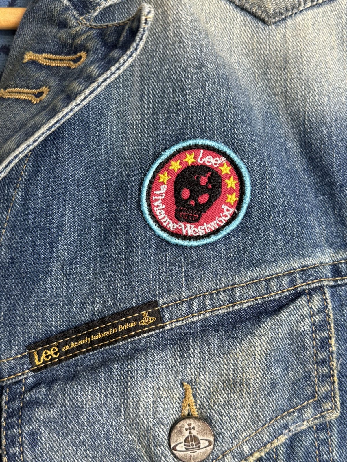Lee × Vintage × Vivienne Westwood Vivienne Westwood X Lee Jeans Vest Luxury Brand Rare Item Size US XL / EU 56 / 4 - 4 Thumbnail