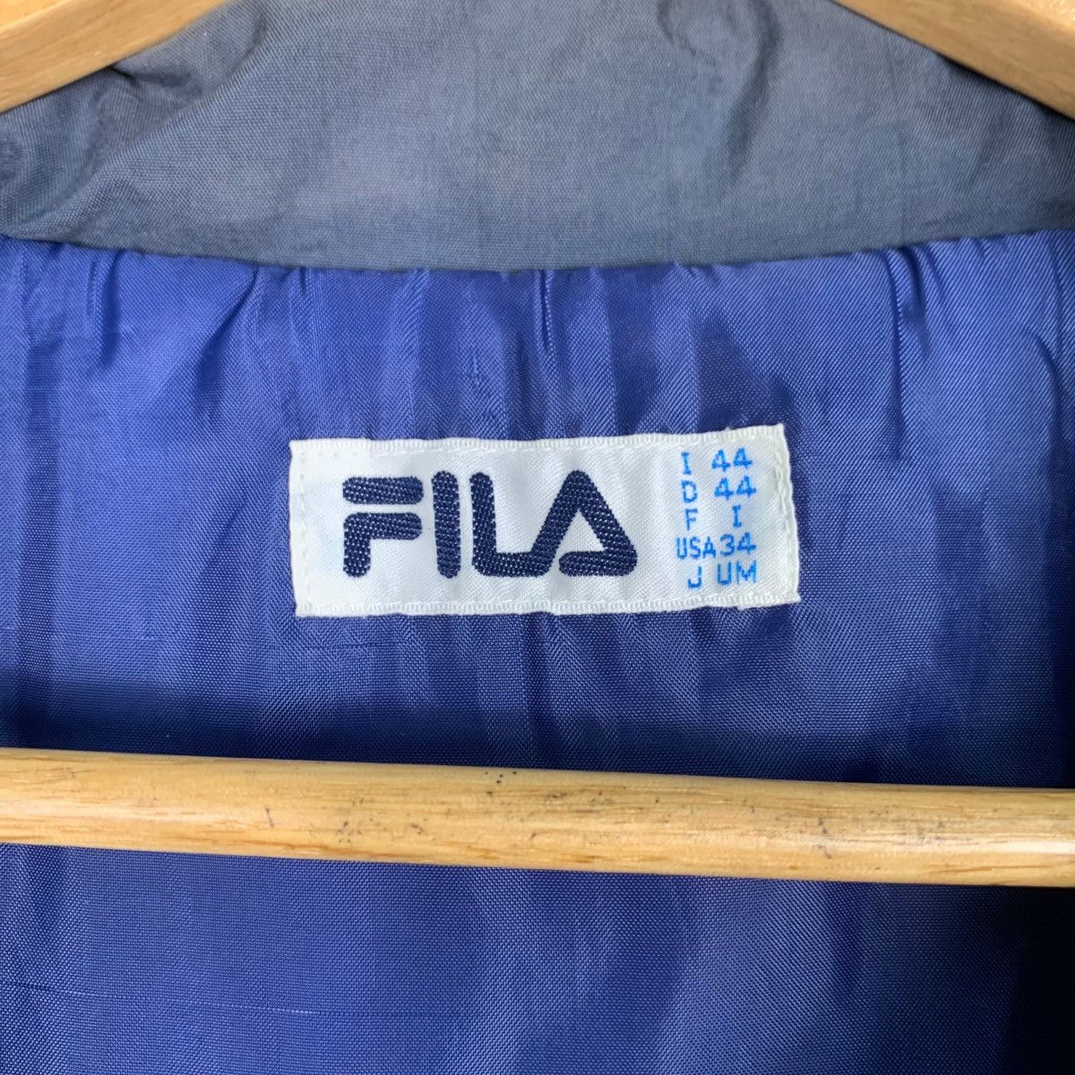 Fila Trashed FILA Sun Faded Embroidery Logo Jacket #0966-C43 Size US M / EU 48-50 / 2 - 18 Thumbnail