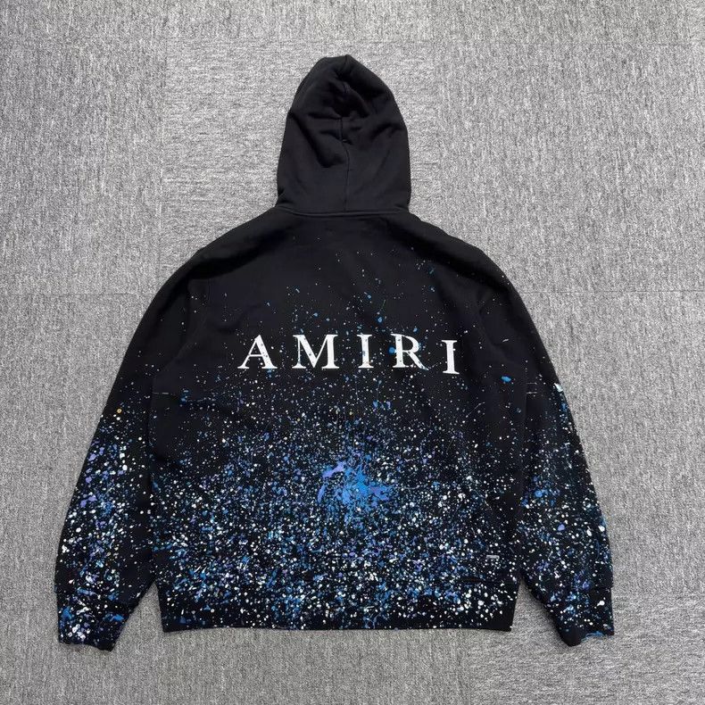 Amiri Amiri Ink and Diamond Hoodie Size US L / EU 52-54 / 3 - 2 Thumbnail