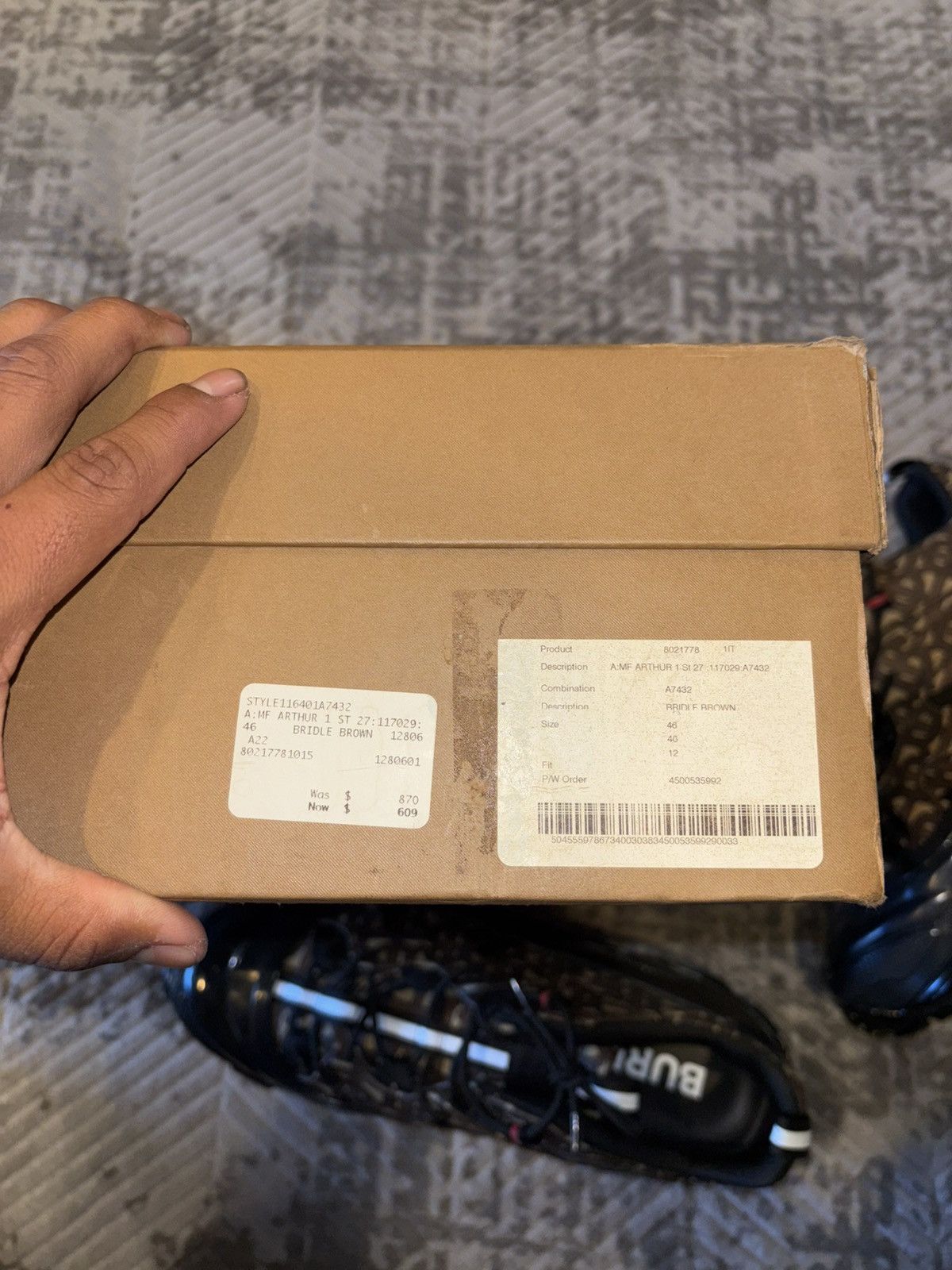 Burberry Burberry Arthur Size US 13 / EU 46 - 9 Thumbnail