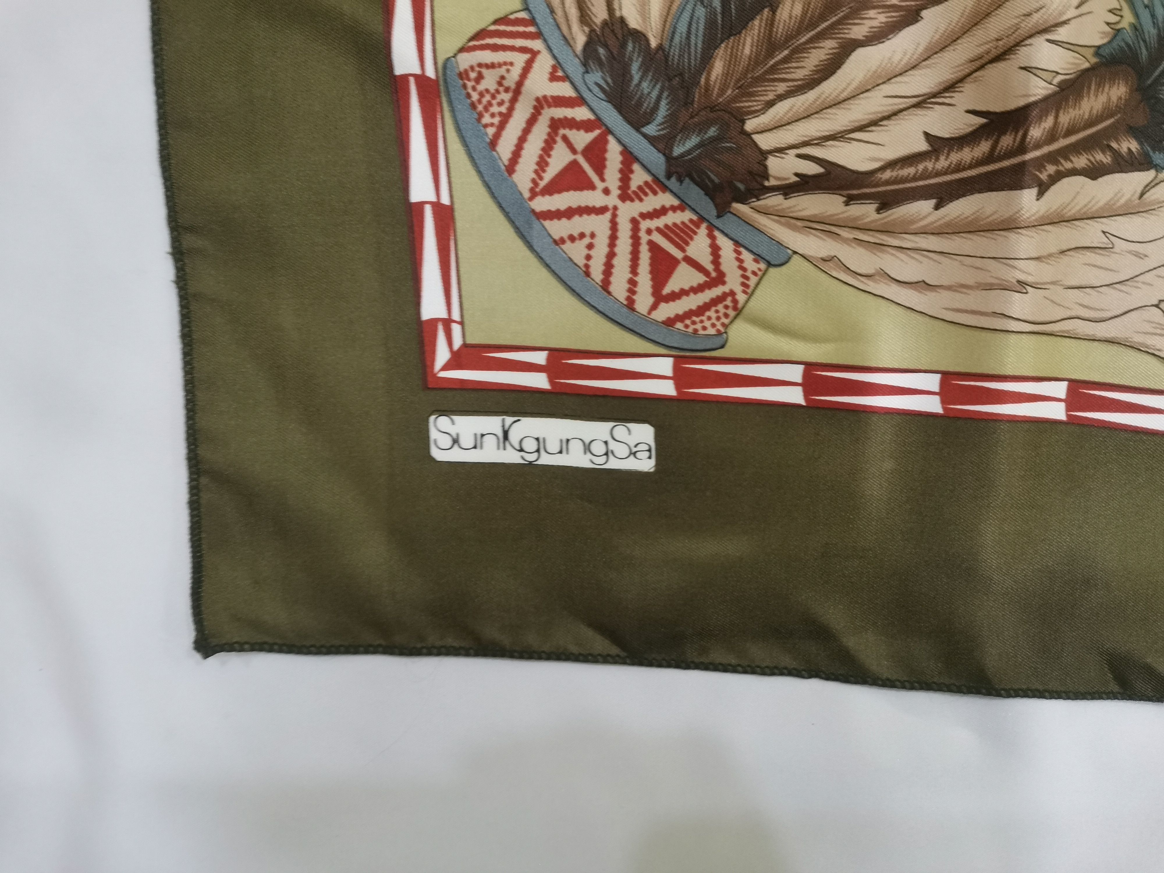 Japanese Brand × Vintage Rare vintage Sunkgungsa scarves luxury design Size ONE SIZE - 3 Thumbnail