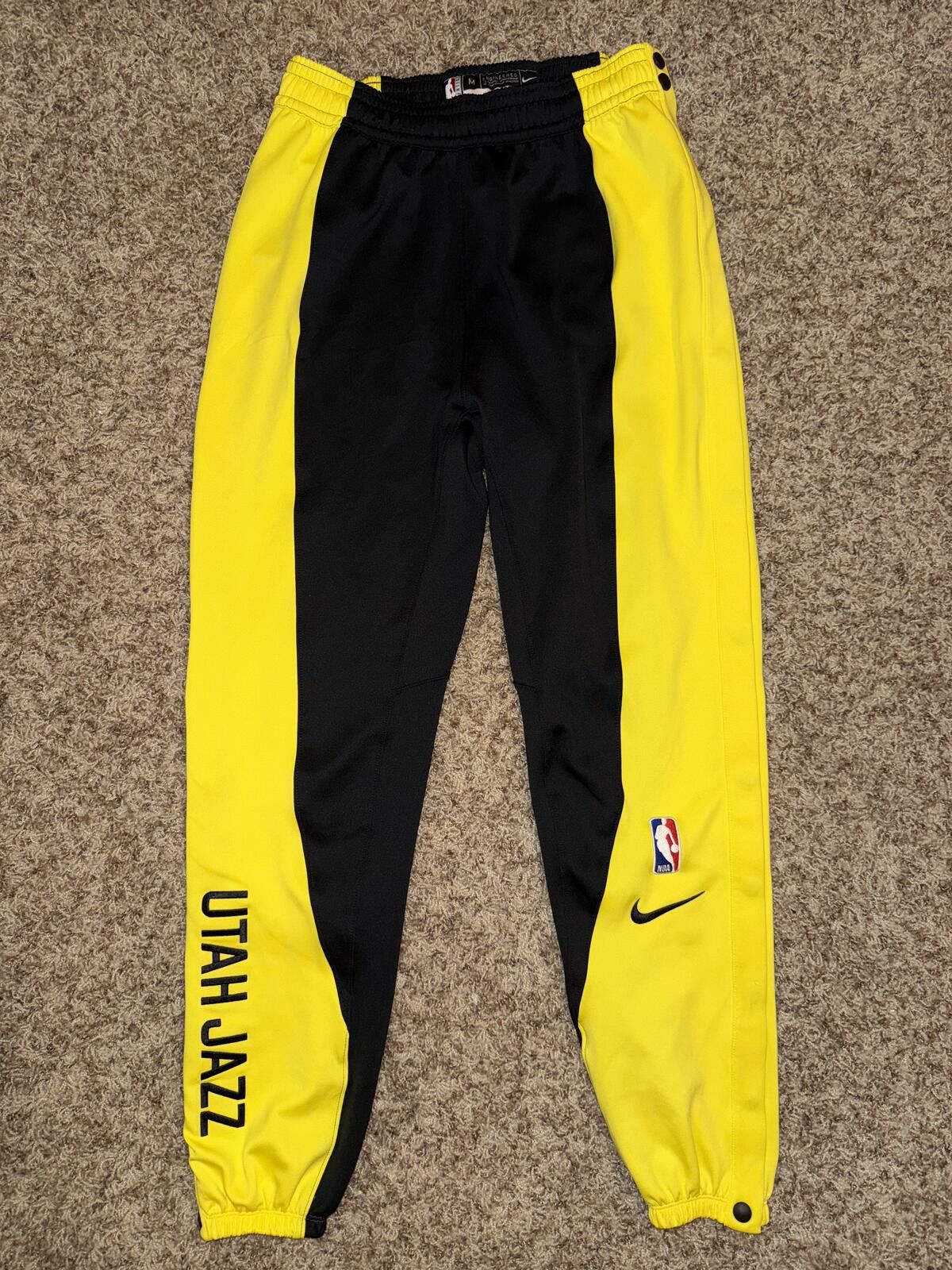 Nike Nike Utah Jazz Tear Away Dri Fit NBA Player Basketball Pants Size US 32 / EU 48 - 1 Thumbnail