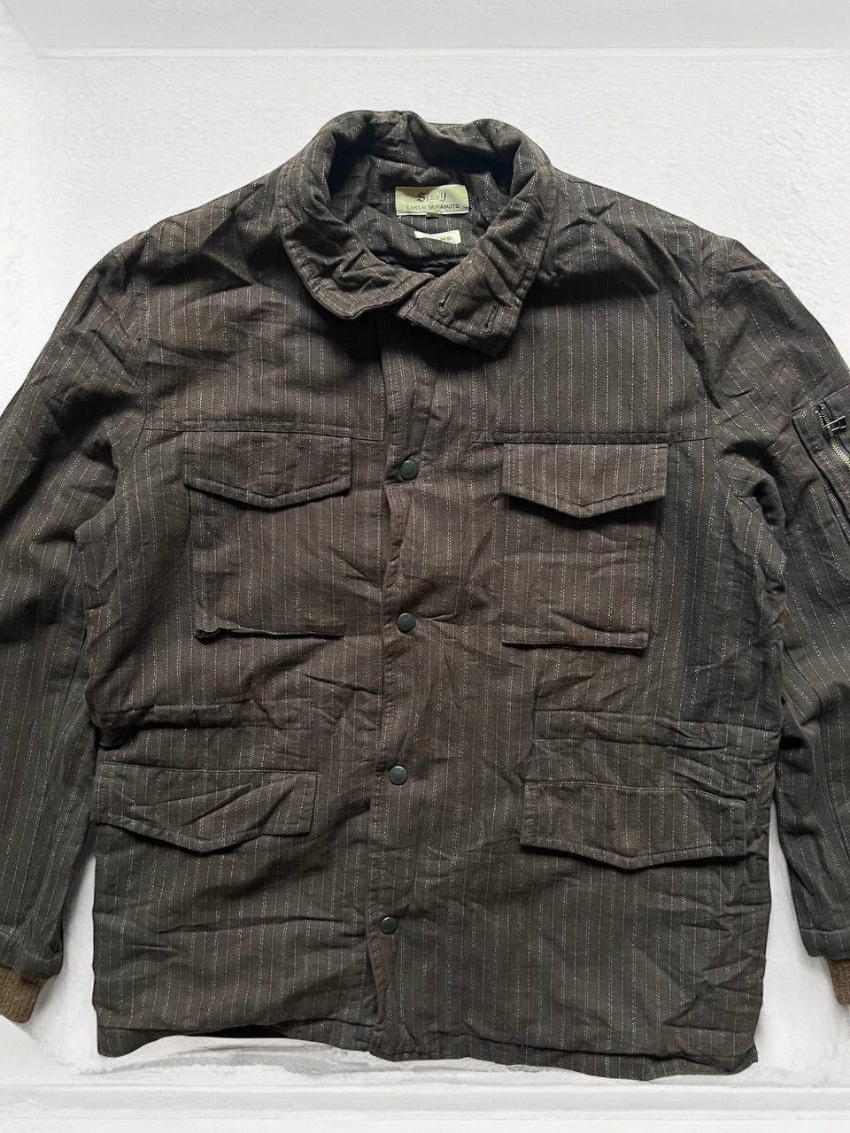 Japanese Brand × Kansai Yamamoto × Yohji Yamamoto KANSAI YAMAMOTO vintage WORK WEAR jacket JAPAN “Sissy” 90s Size US M / EU 48-50 / 2 - 7 Thumbnail