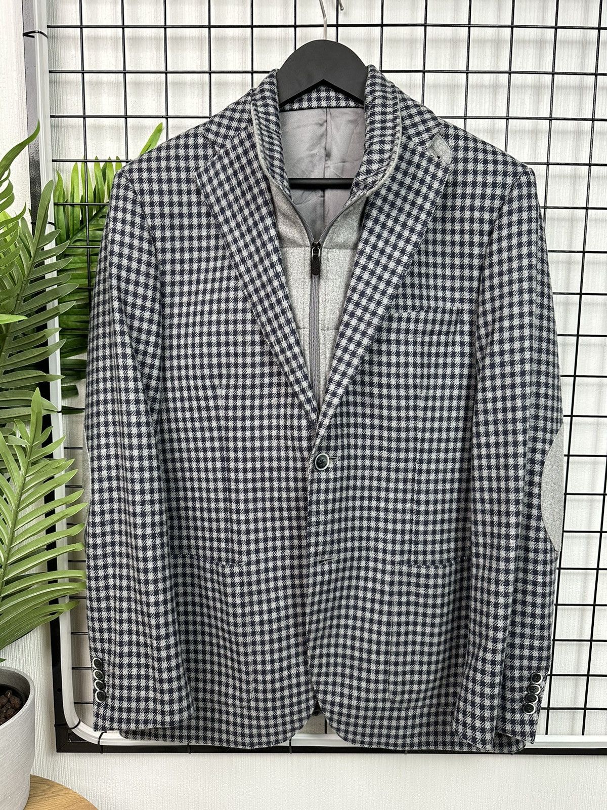 Boggi Boggi Milano Wool Sport Coat Blazer Jacket Men 50R Size US L / EU 52-54 / 3 - 1 Thumbnail