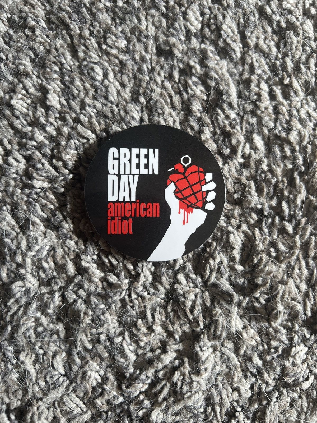 Band Tees × Hypebeast Green Day American Idiot Sticker Size ONE SIZE - 1 Thumbnail