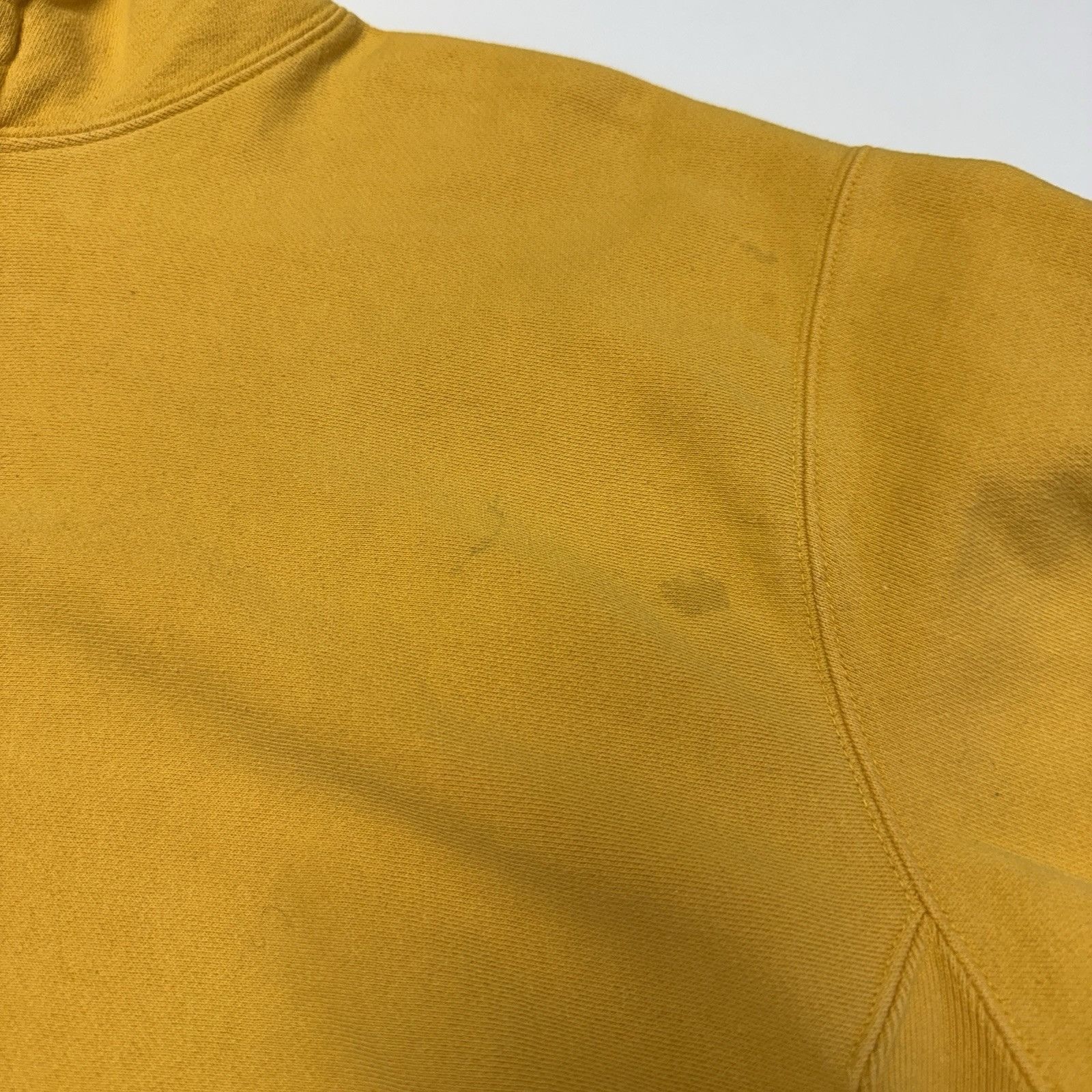 Gap Vintage Gap Hoodie Sweatshirt Mens Large Yellow Blank Skate Size US L / EU 52-54 / 3 - 4 Thumbnail