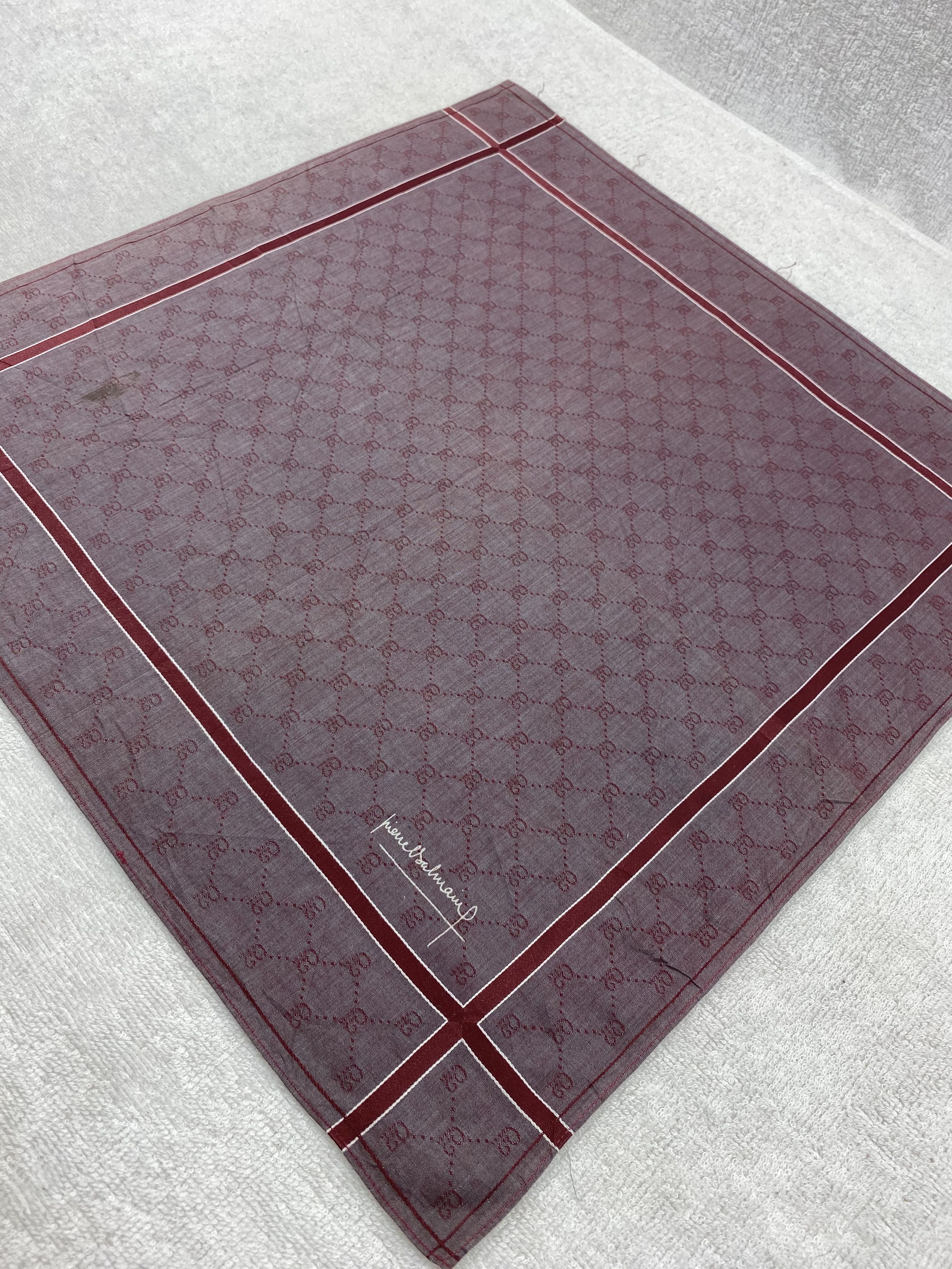 Pierre Balmain Pierre Balmain Handkerchief / Bandana / Neckerchief Size ONE SIZE - 4 Thumbnail