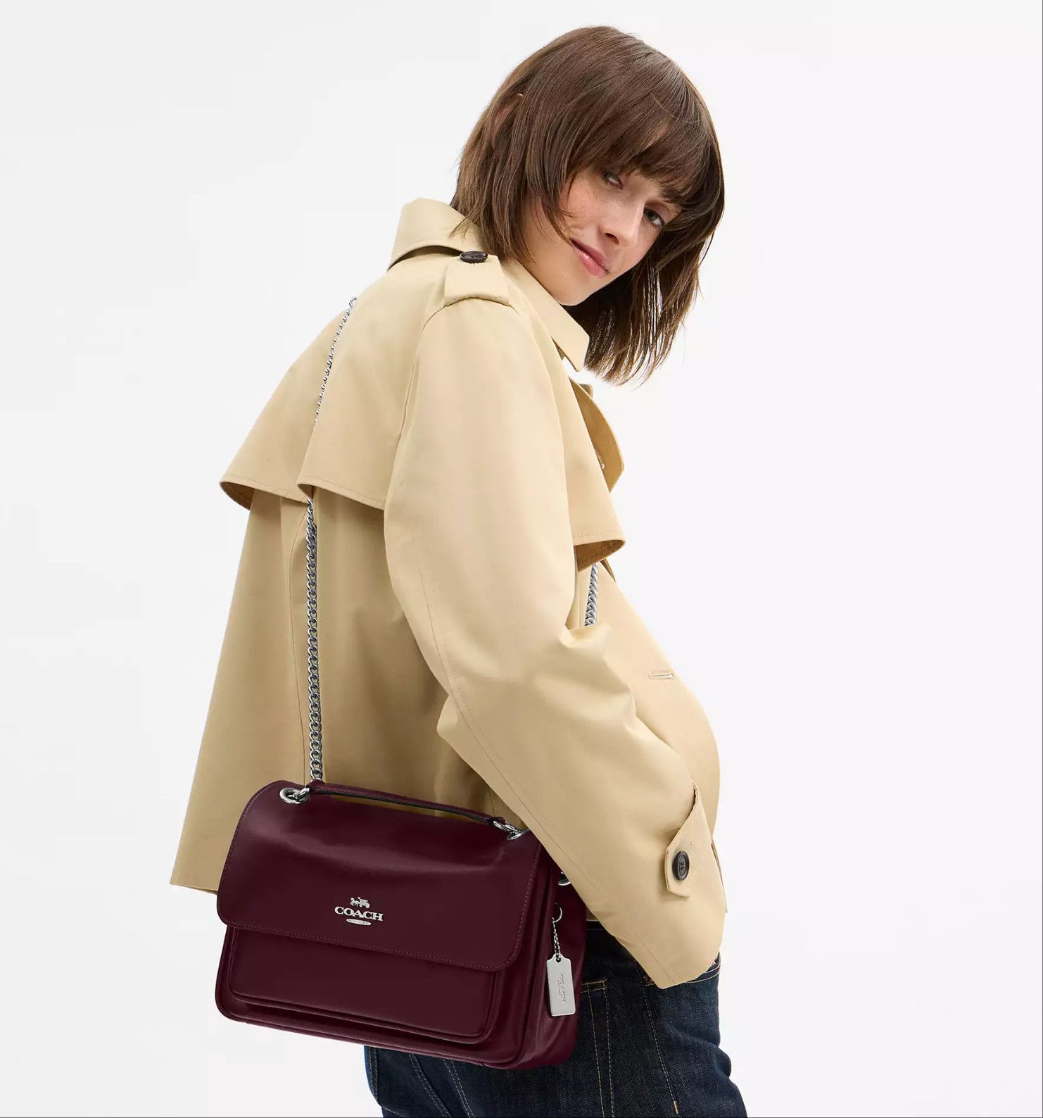 Coach Elodie Crossbody Bag CCF09 Size ONE SIZE - 3 Thumbnail