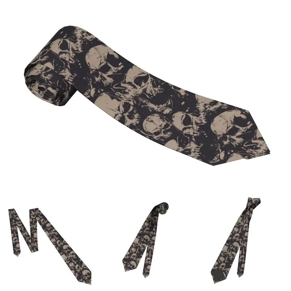 Other Grunge Skulls Rock Neckties Size ONE SIZE - 2 Thumbnail