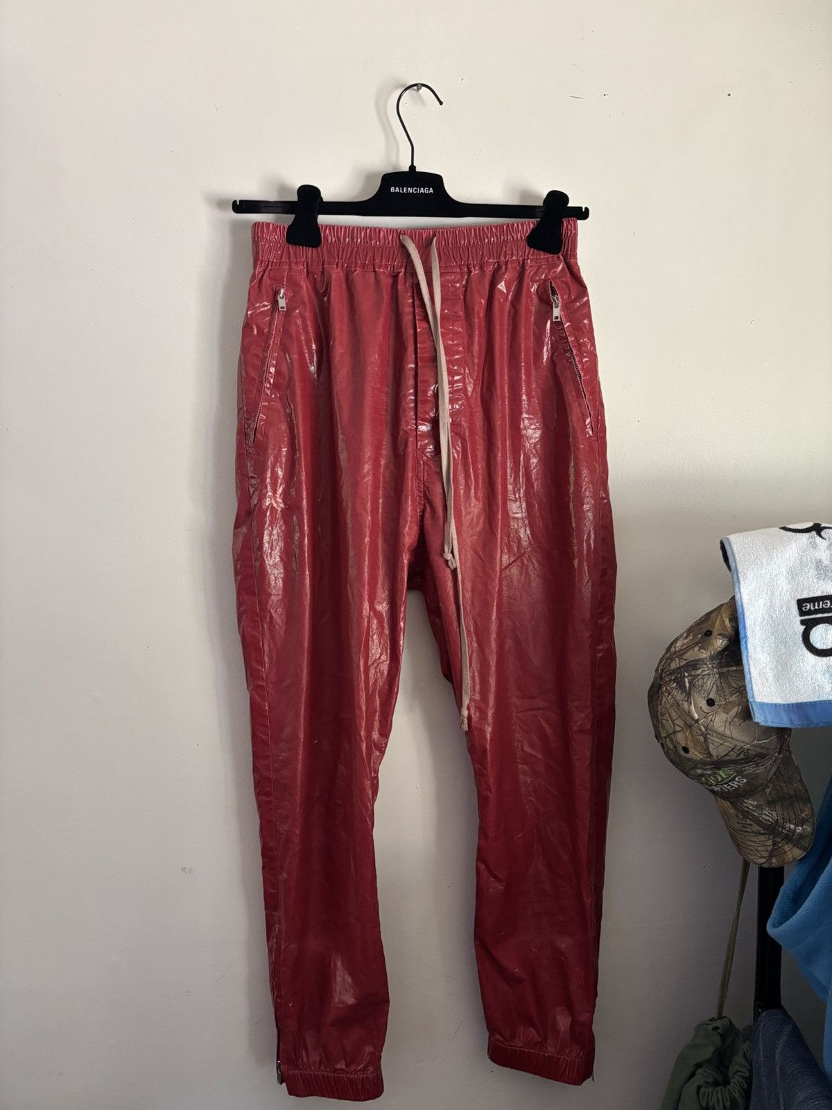 Rick Owens Larry FW 19 パッチワークワークパンツ