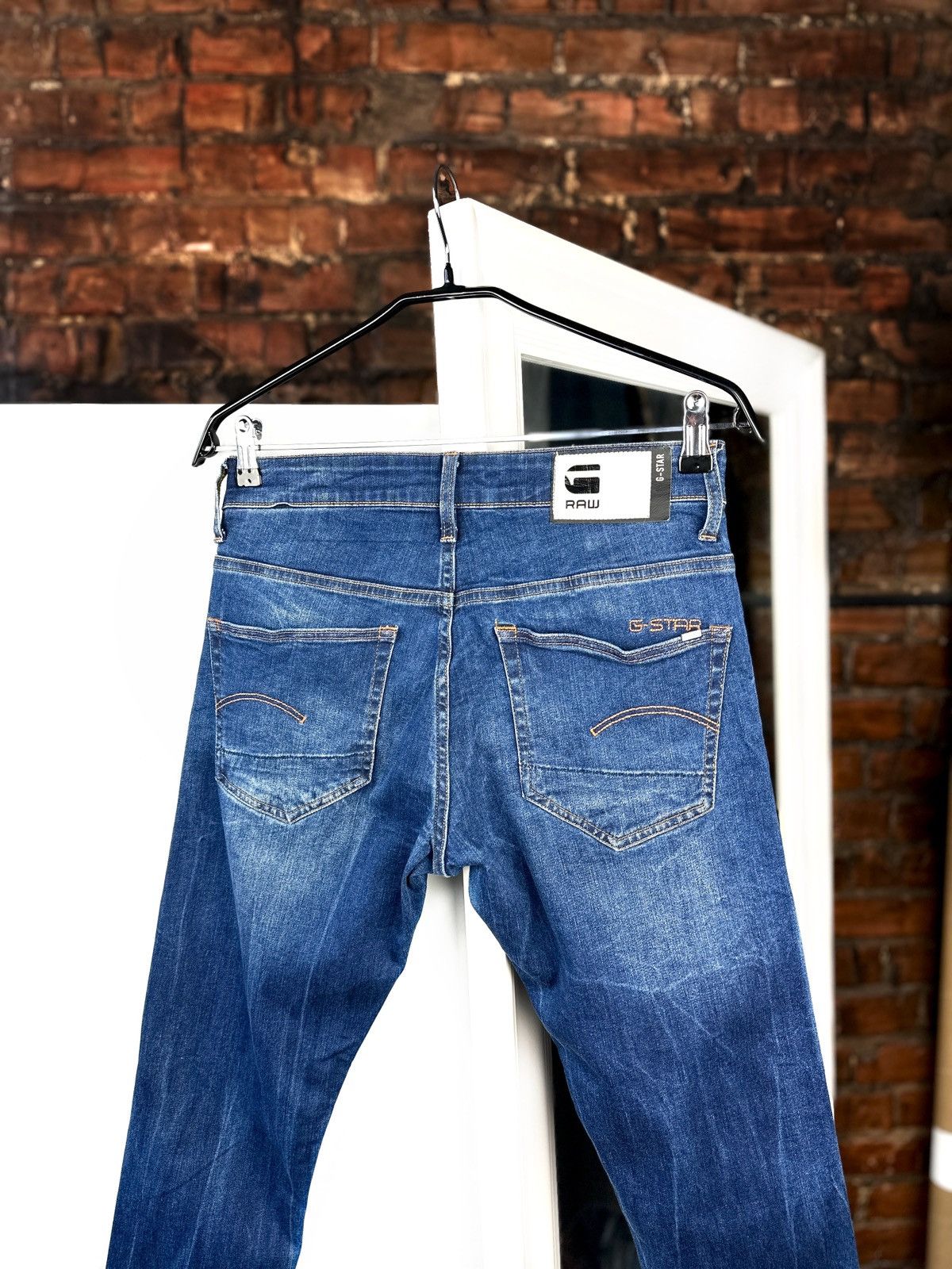 G-Star Men’s Jeans G-Star Raw 3301 Super Slim Dark Blue Size: 30/30 Size US 30 / EU 46 - 5 Thumbnail