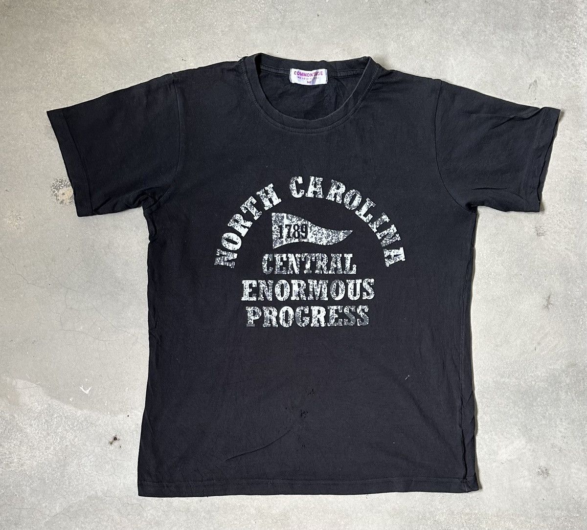 Vintage VINTAGE COMMONTAGE CENTRAL ENORMOUS PROGRESS TEE Size US M / EU 48-50 / 2 - 1 Thumbnail