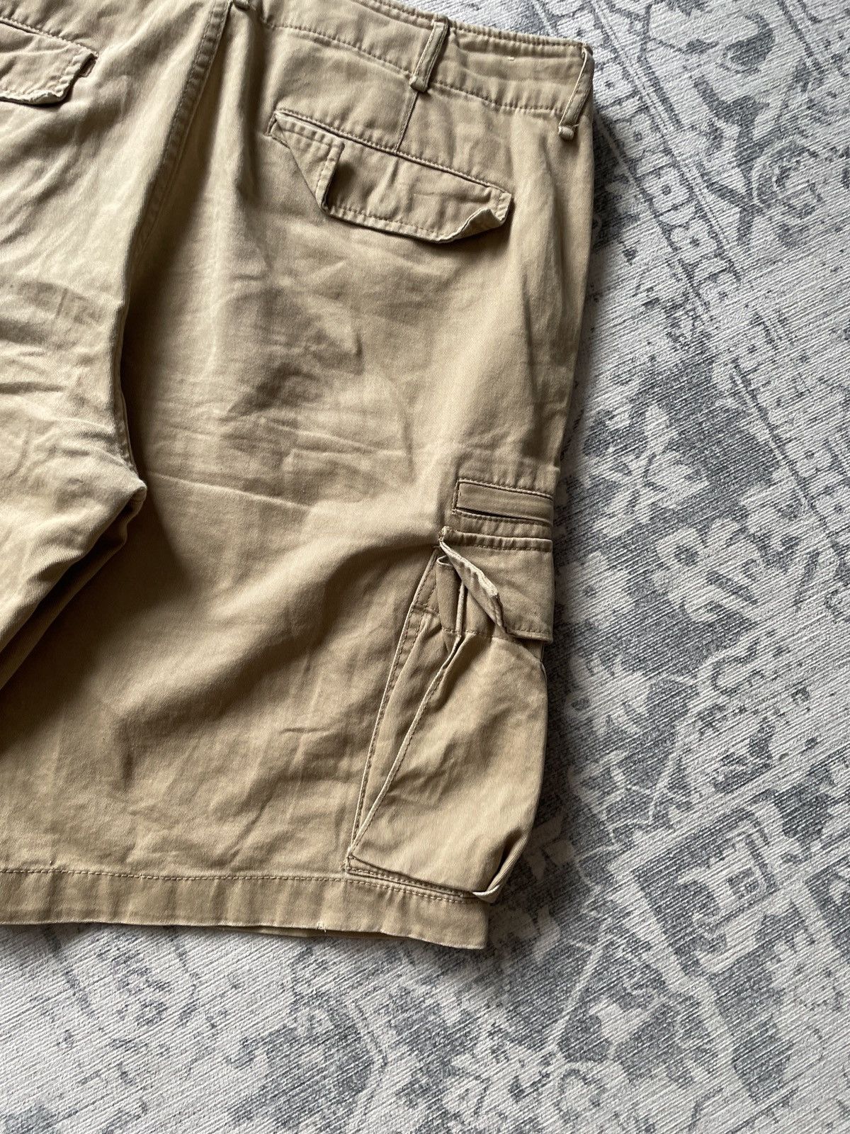 Polo Ralph Lauren Ralph Lauren Vintage Cargo Shorts Denim Supply Baggy Wide Size US 34 / EU 50 - 10 Thumbnail