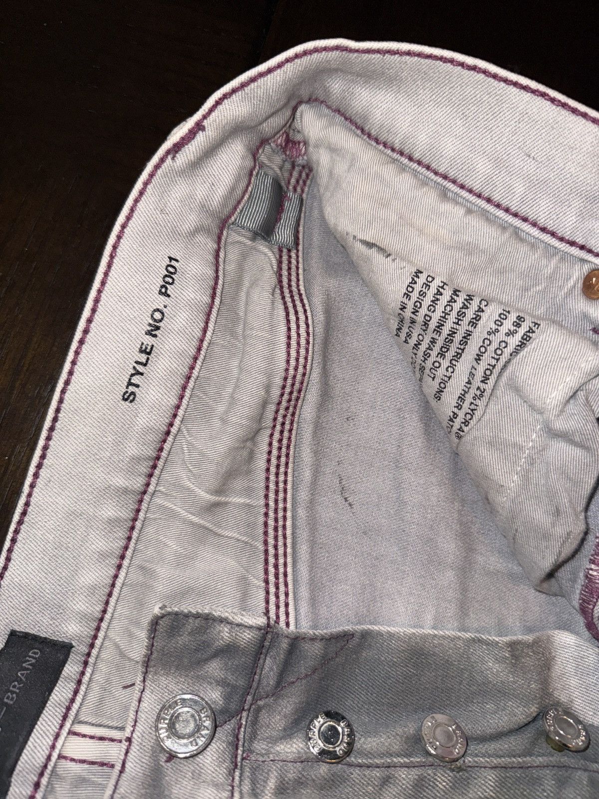 Purple Brand Purple Jeans Size US 32 / EU 48 - 5 Thumbnail
