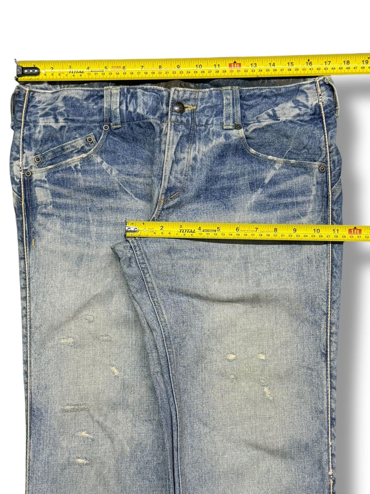 Hysteric Glamour Vintage Sputnik Japan Distressed Archive Y2K Japanese Denim Size US 34 / EU 50 - 15 Thumbnail