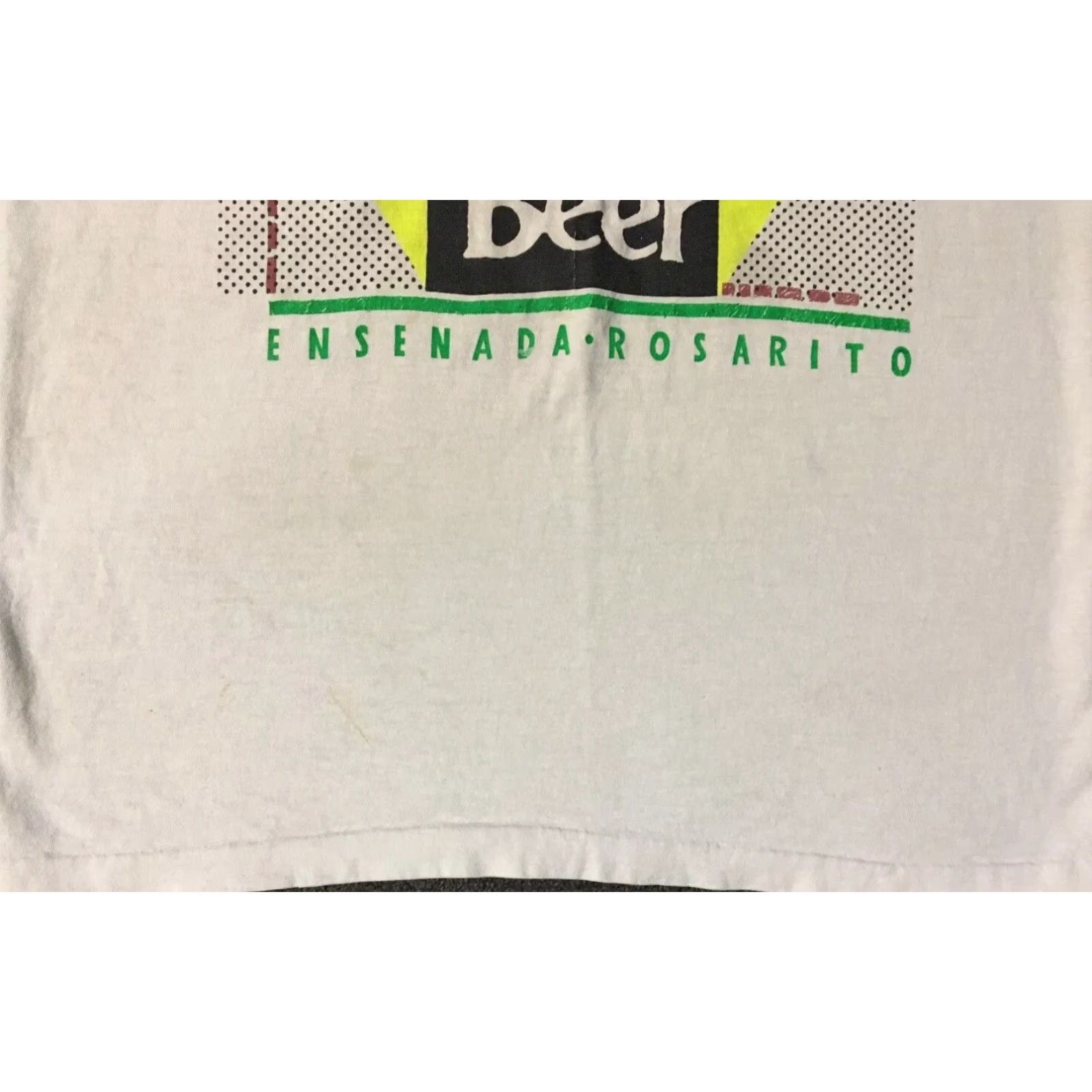 Vintage VINTAGE Papas & Beer Shirt M White Bar Beach Grunge 90s Single Stitch Mens USA Distressed Surf Funny 80s Size US M / EU 48-50 / 2 - 6 Thumbnail