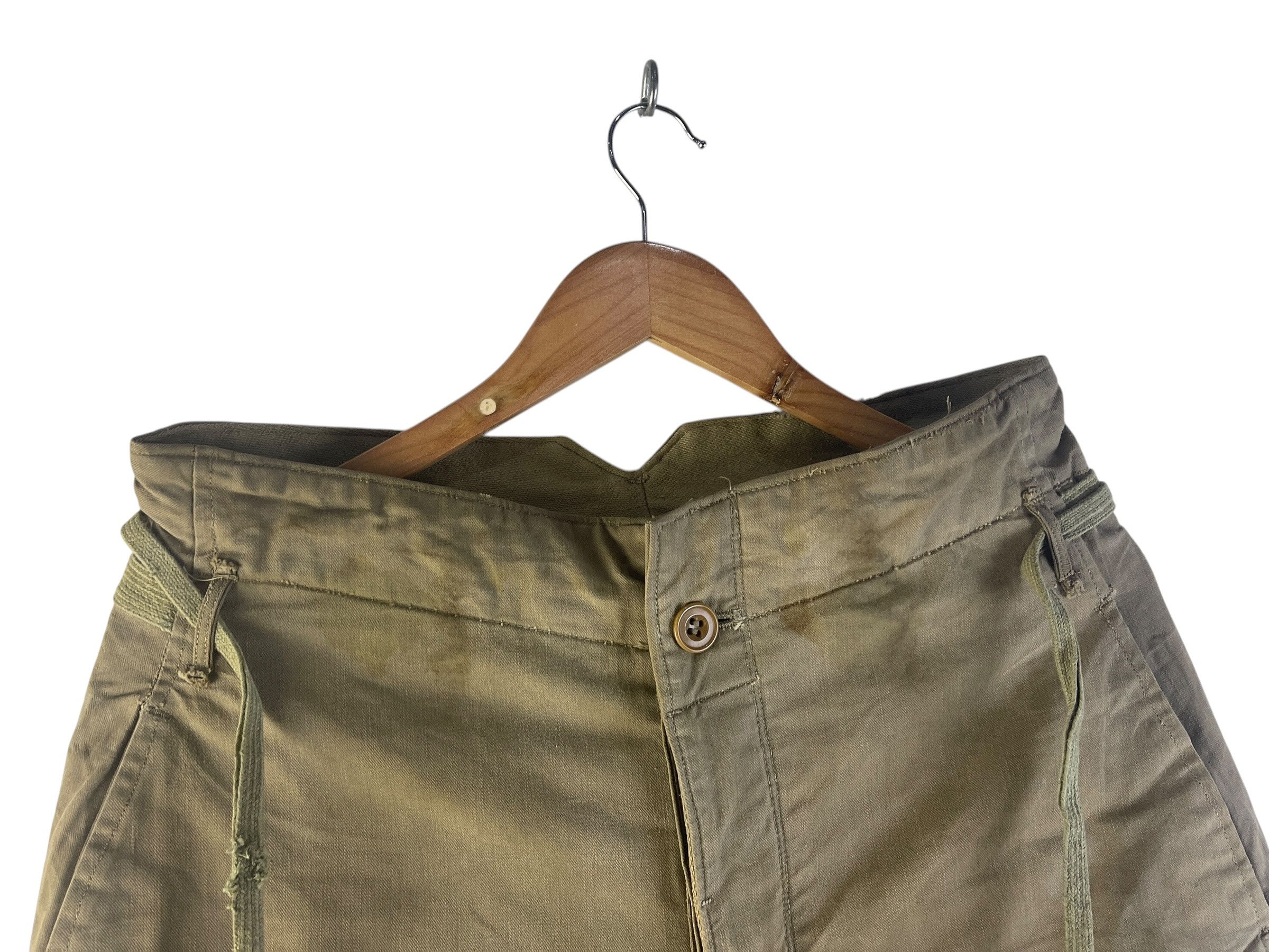 Japanese Brand Vintage WWII Japanese Army HBT Field Pants Military Trousers Size US 32 / EU 48 - 12 Thumbnail