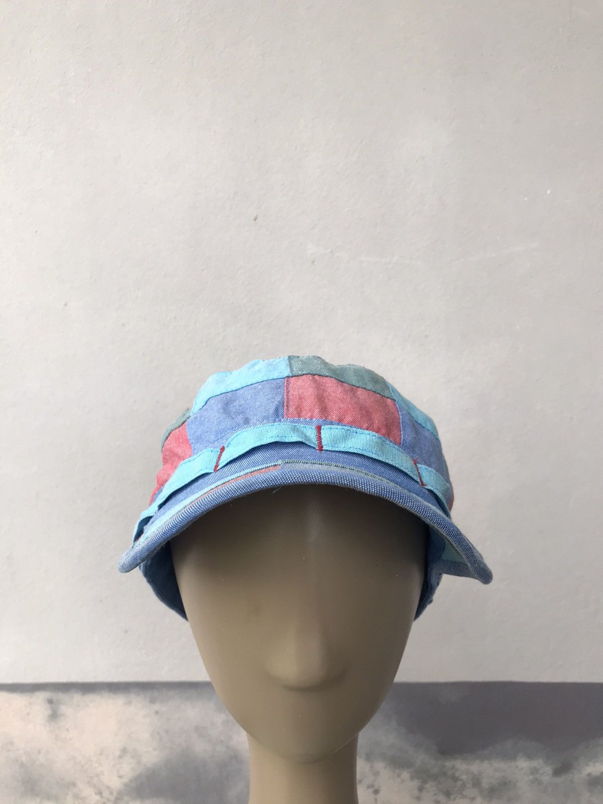 Japanese Brand Patchwork Hat by Grace Hats Size ONE SIZE - 2 Thumbnail