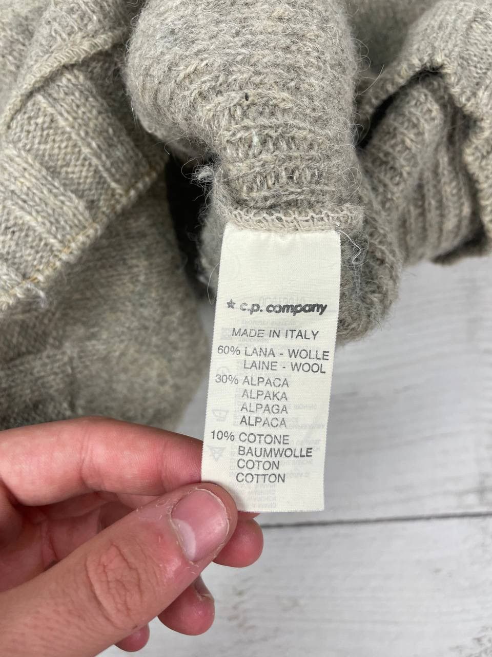 C.P. Company Vintage Cp Company Massimo Osti Paisley Mock Sweater 90s Size US XL / EU 56 / 4 - 8 Thumbnail