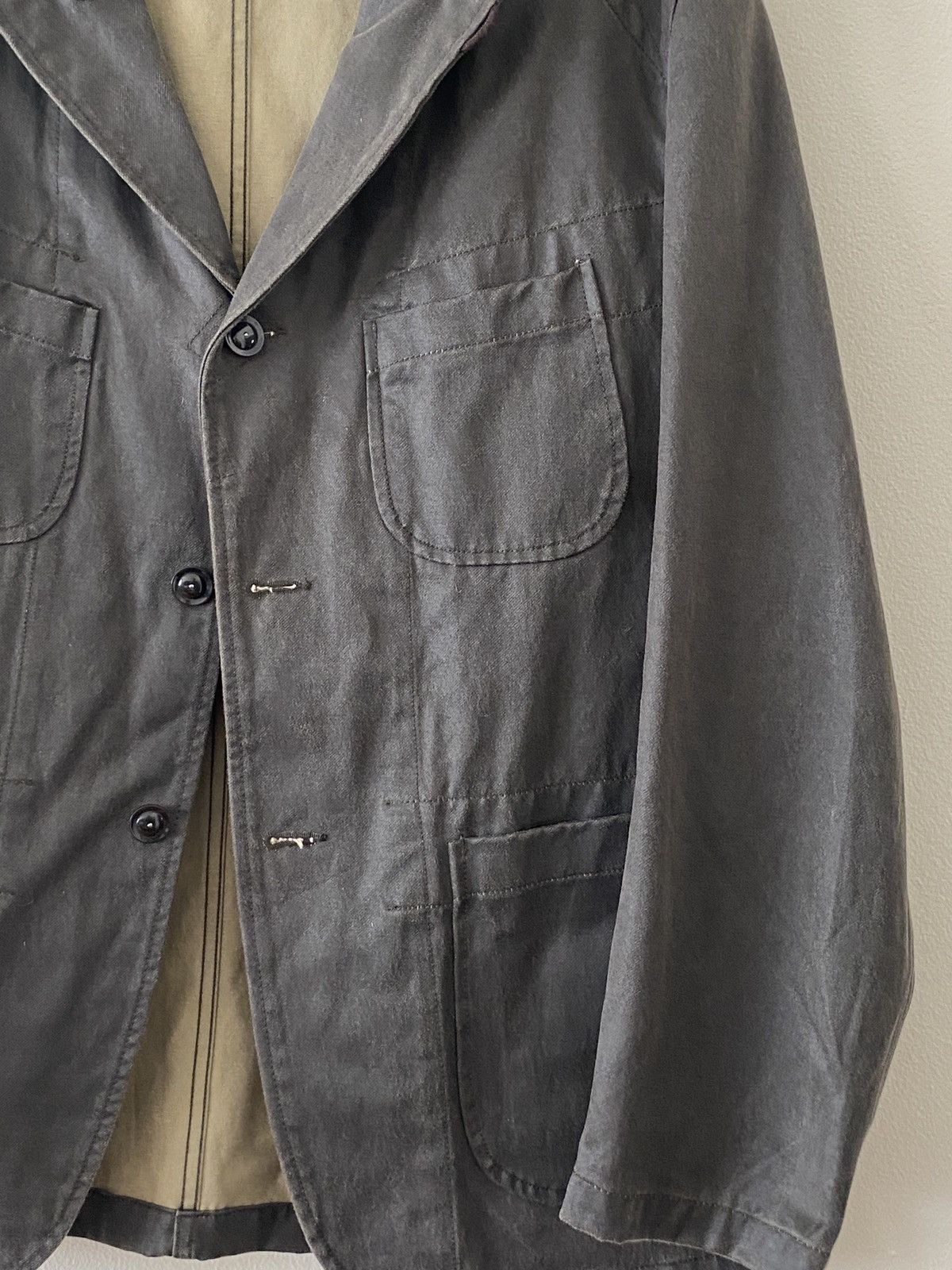 Engineered Garments Engineered Garments- Waxed Blazer Size 42S - 3 Thumbnail