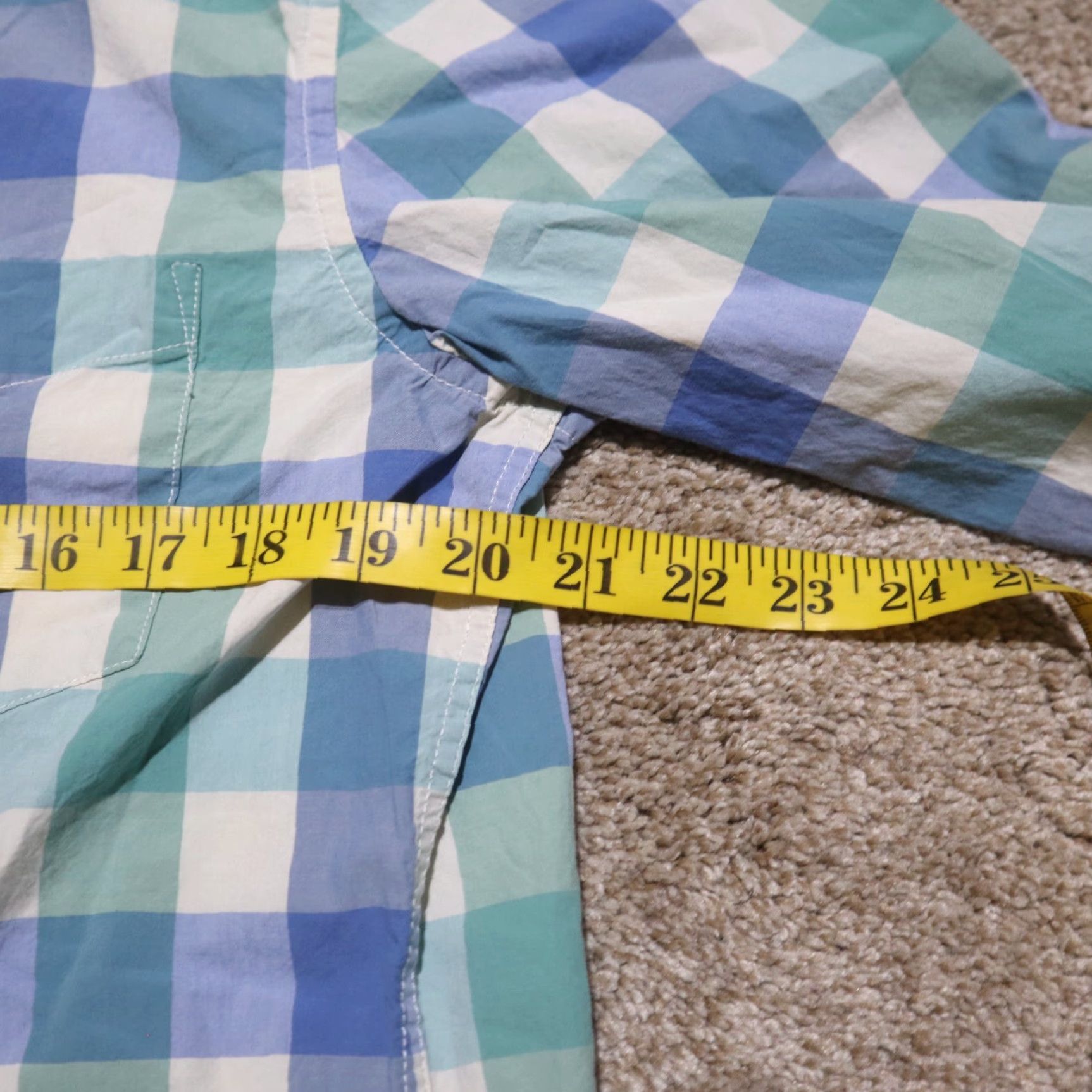 H&M H&M Shirt Plaid Button-Up Long Sleeve Adult M Multicolor Cotton Size US M / EU 48-50 / 2 - 5 Thumbnail