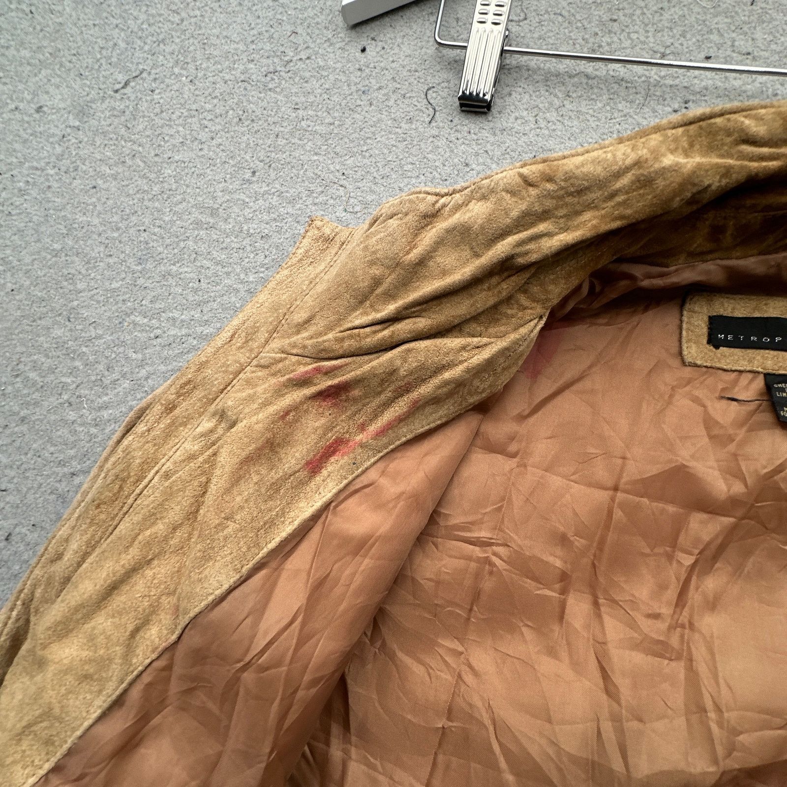 Metropolitan View Metropolitan View Suede Leather Jacket Medium Lined Size US M / EU 48-50 / 2 - 8 Thumbnail