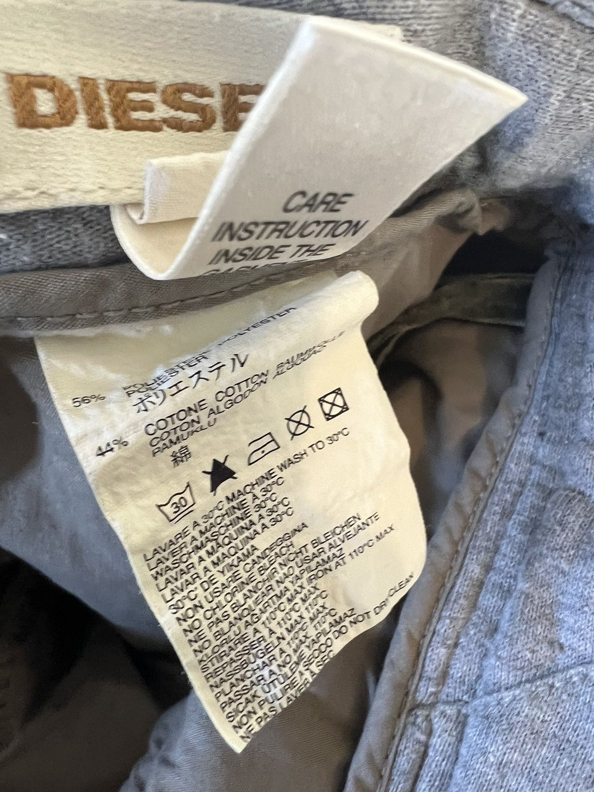 Diesel Vintage Diesel Corduroy Pants Size 30" / US 8 / IT 44 - 4 Thumbnail