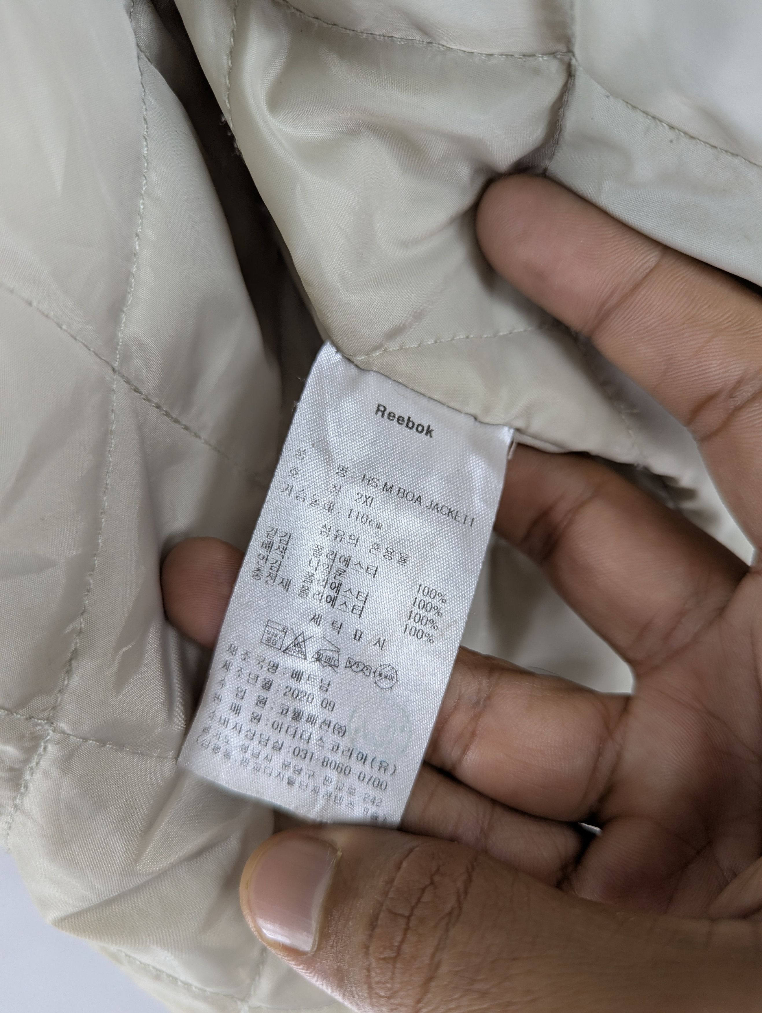 Reebok Reebok Boa Sherpa Zipper Jacket Size US XL / EU 56 / 4 - 11 Thumbnail