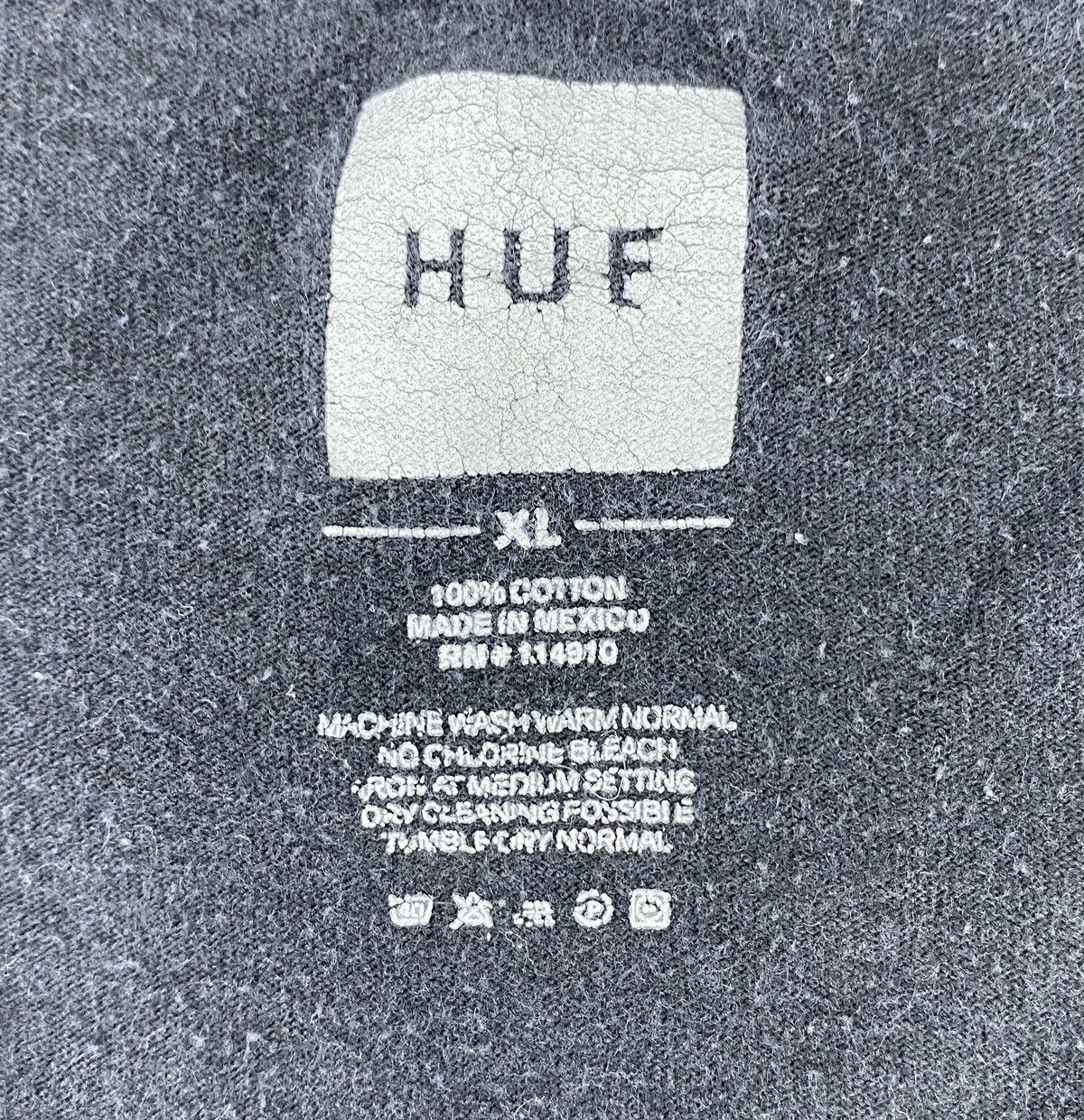Huf Black Huf Triangle Box Logo Tee XL Men Size US XL / EU 56 / 4 - 5 Thumbnail