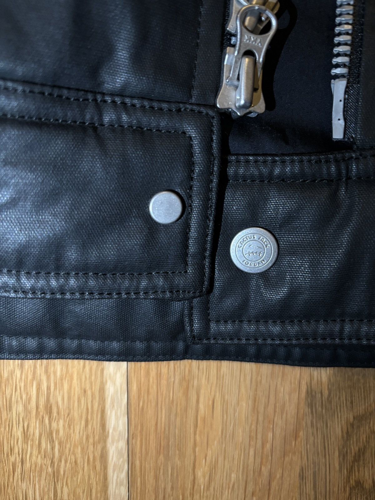 Jordan Brand × Travis Scott Jordan x Travis Scott Ts Waxed jacket black Size US L / EU 52-54 / 3 - 3 Thumbnail