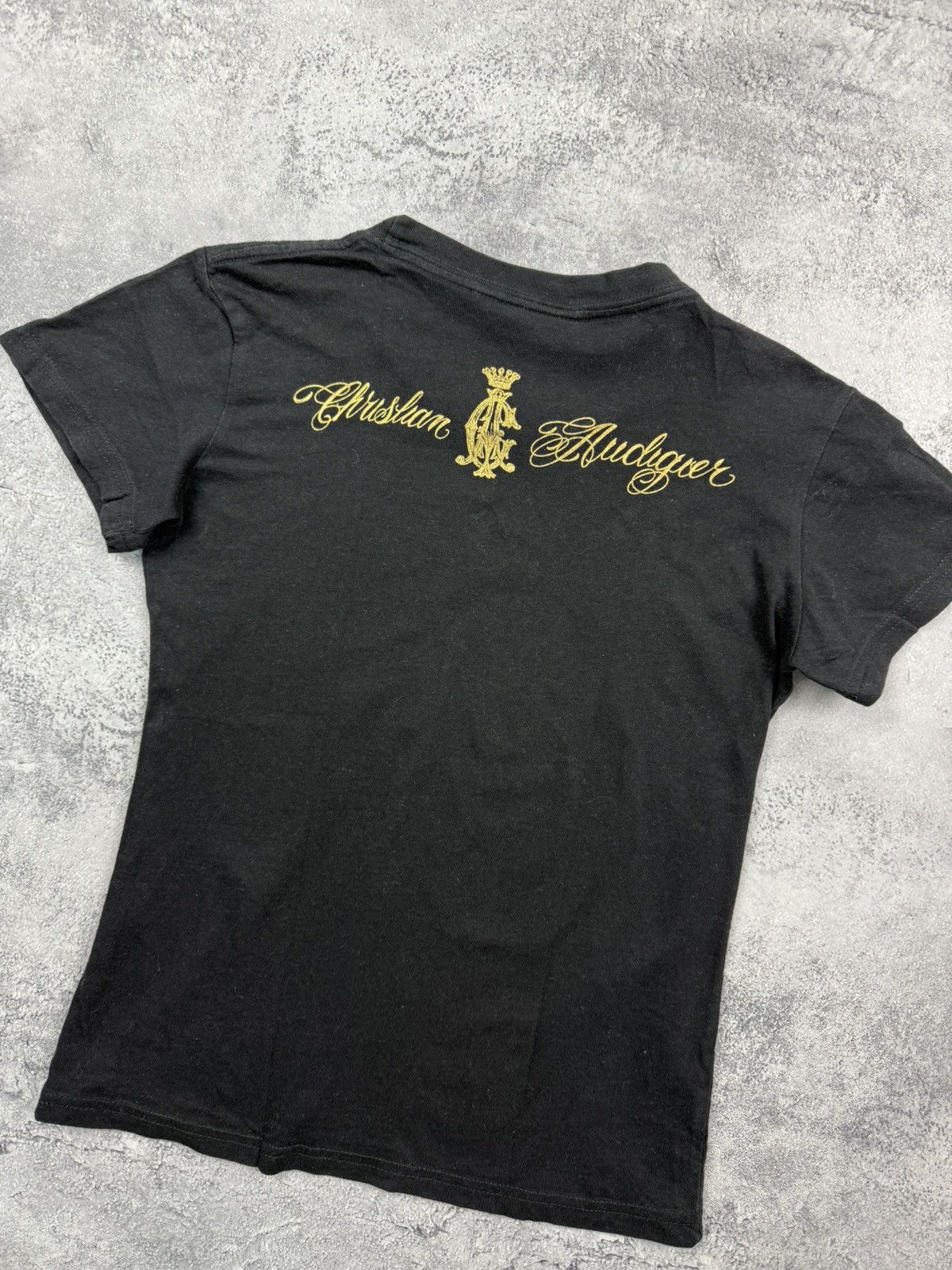Christian Audigier Vintage Ed Hardy by Christian Audigier Big Logo Y2K T-Shirt Size M / US 6-8 / IT 42-44 - 14 Thumbnail