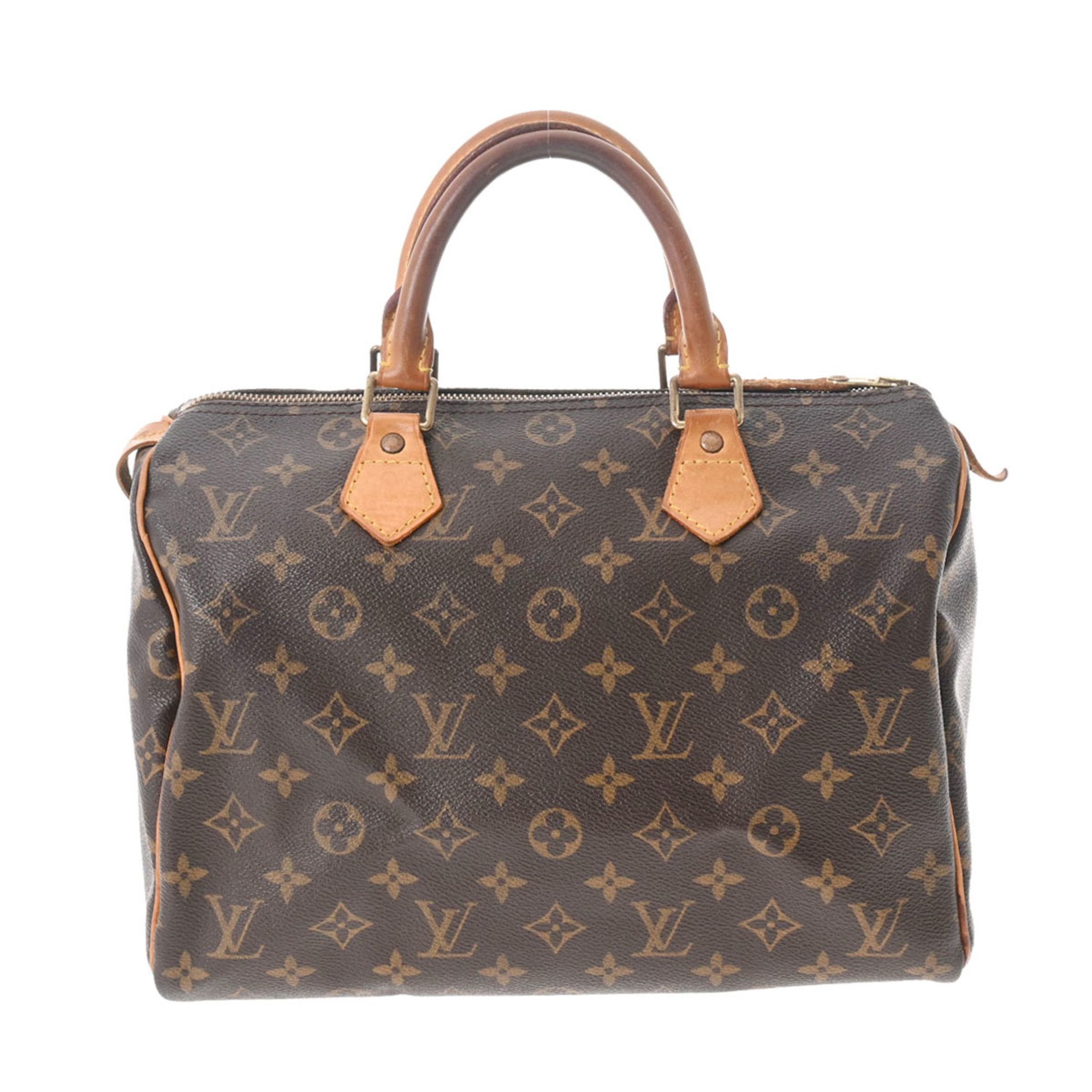 Louis Vuitton LOUIS VUITTON Handbag Monogram Speedy 30 Canvas Brown Unisex  M41526