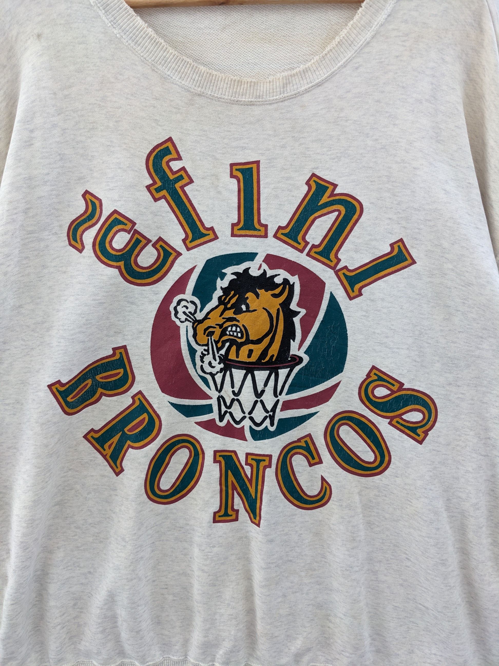 Japanese Brand × NBA × Vintage Vintage NBA Sweatshirt Distressed Size US XL / EU 56 / 4 - 9 Thumbnail