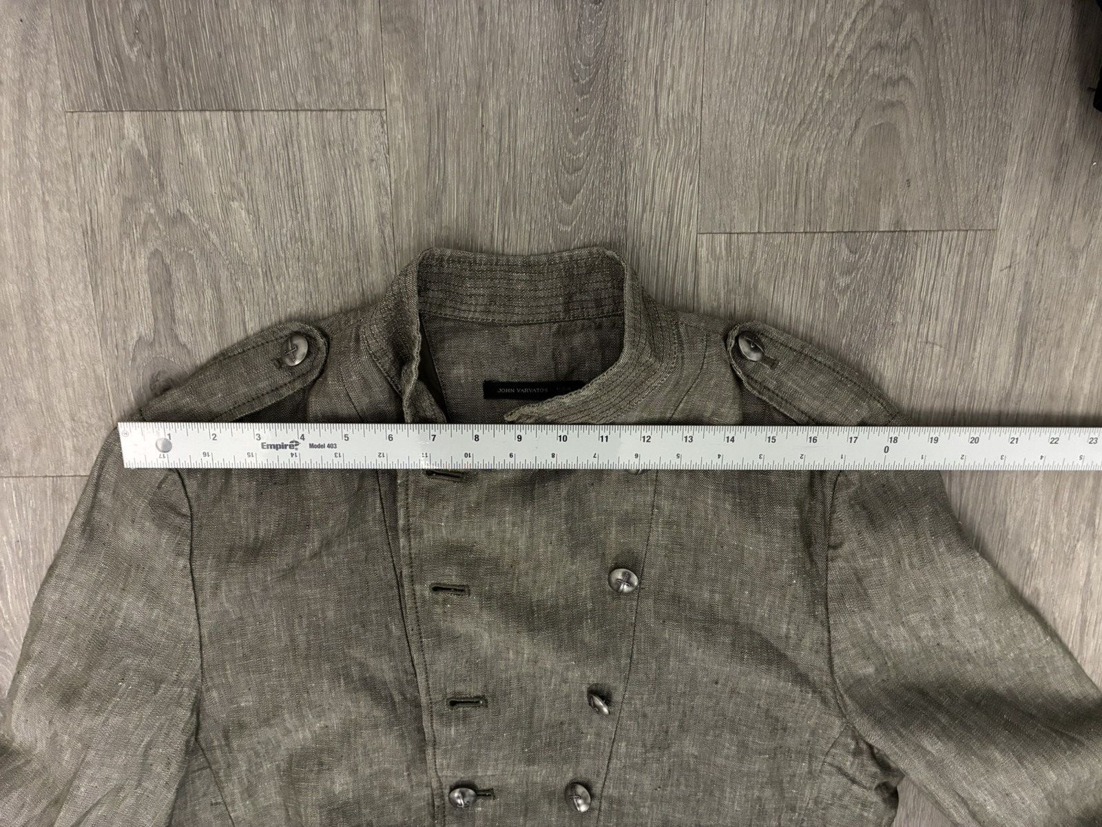 John Varvatos Hendrix Officer Jacket Size medium Size US M / EU 48-50 / 2 - 12 Thumbnail