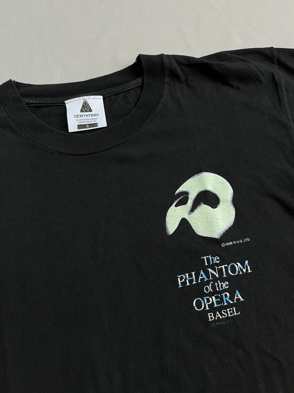 Band Tees 1988 The Phantom Of the Opera Vintage Single Stitch T-shirt Size US S / EU 44-46 / 1 - 5 Thumbnail