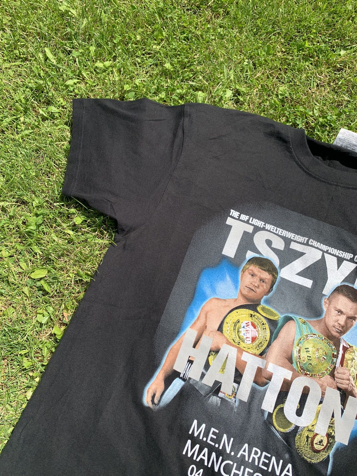 Vintage Vintage 2005 Hatton vs Tszyu T-Shirt Box Size US XL / EU 56 / 4 - 7 Thumbnail