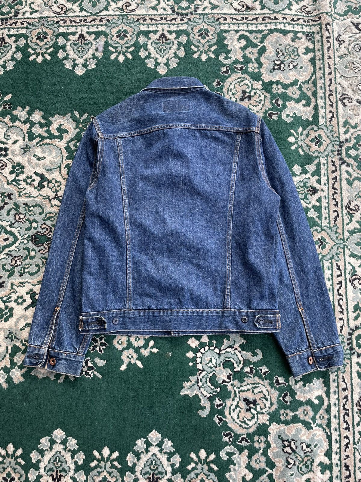 Edwin × Japanese Brand Edwin 5550 truker jacket redline selvedge Size US L / EU 52-54 / 3 - 2 Thumbnail