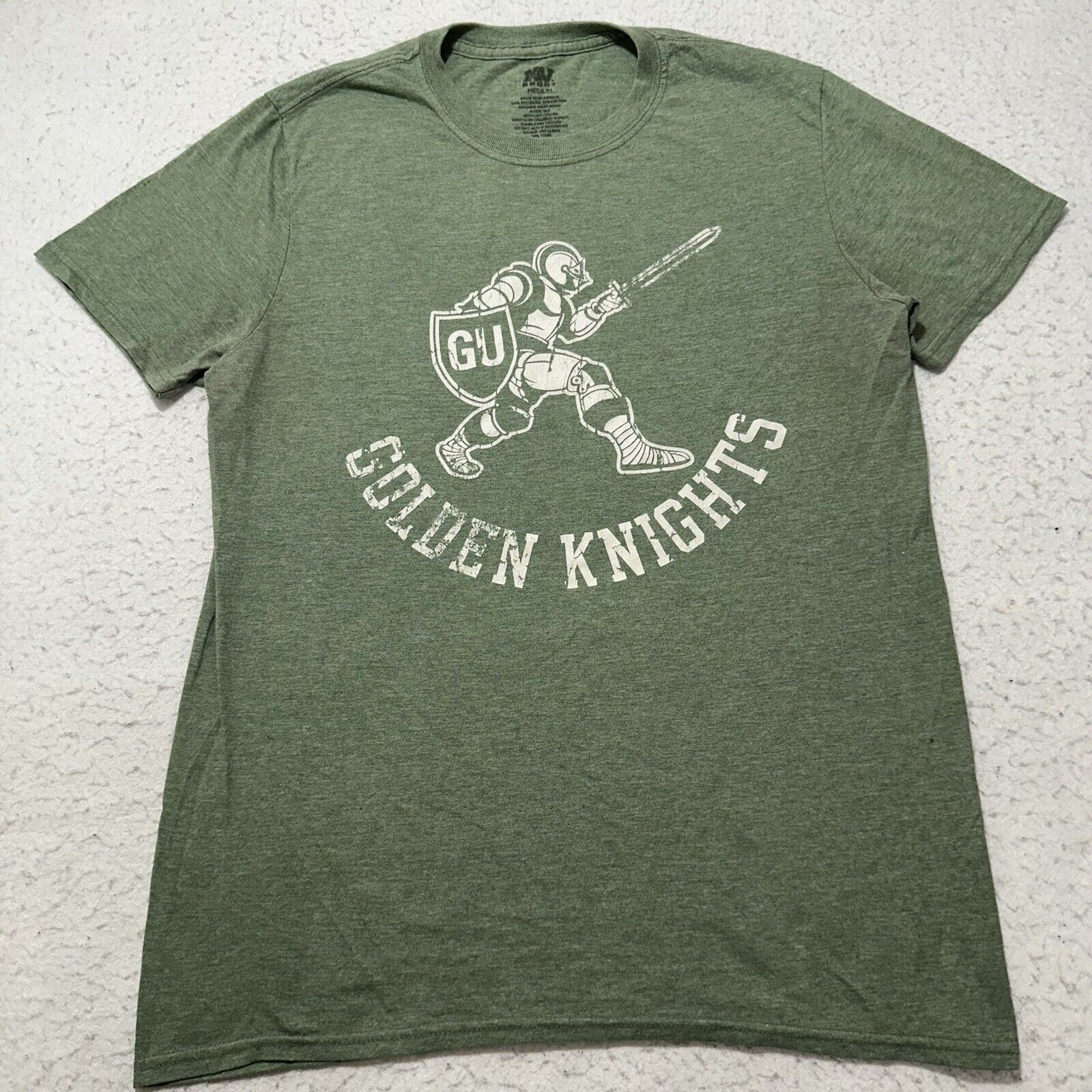 Other Gannon University GU Knights Medium Green Graphic T Shirt Size US M / EU 48-50 / 2 - 1 Thumbnail