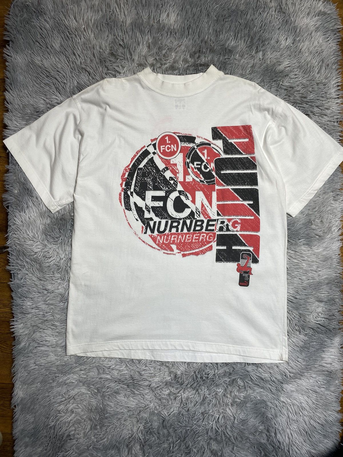 Puma × Vintage Rare 1. FC Nürnberg Puma T-Shirt XL Size ONE SIZE - 1 Thumbnail