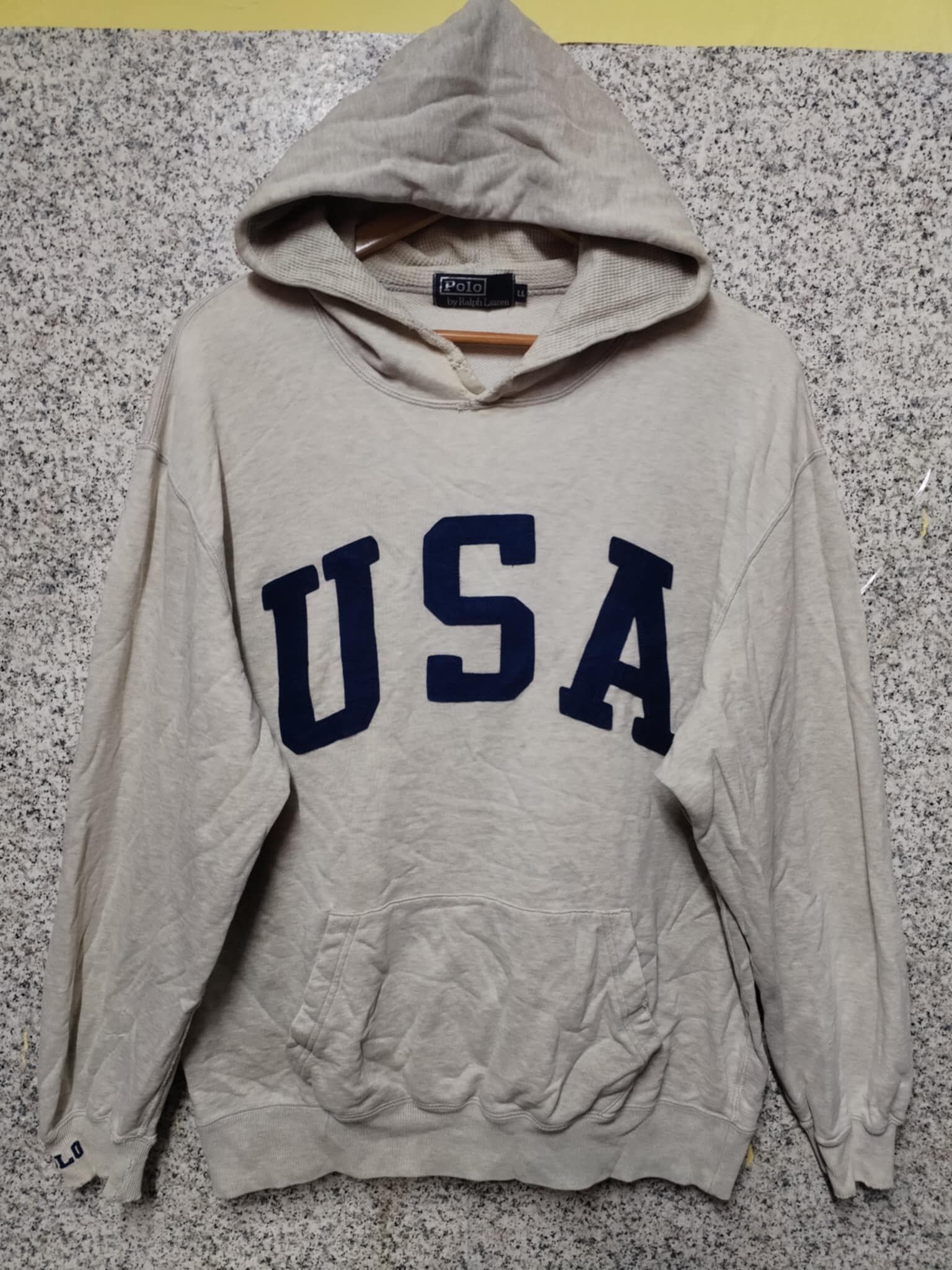 Polo Ralph Lauren × Vintage VINTAGE POLO RALPH LAUREN USA BIG LOGO VERY RARE Size US XL / EU 56 / 4 - 1 Thumbnail