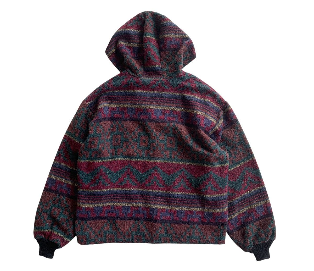 Vintage Vintage Aztec USA Hooded Jacket Size US M / EU 48-50 / 2 - 3 Thumbnail