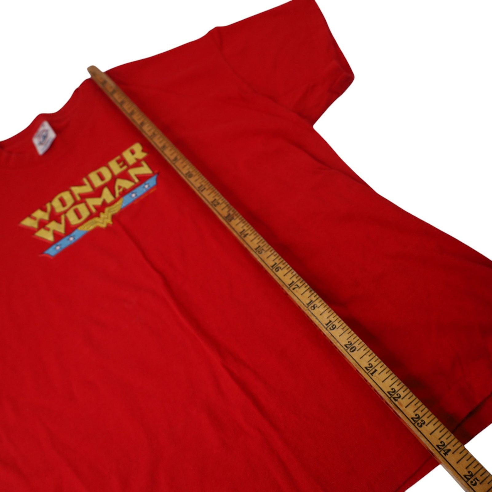 DC Comics Vintage DC Comics Wonder Women Spellout Graphic T Shirt Size XL / US 12-14 / IT 48-50 - 7 Thumbnail