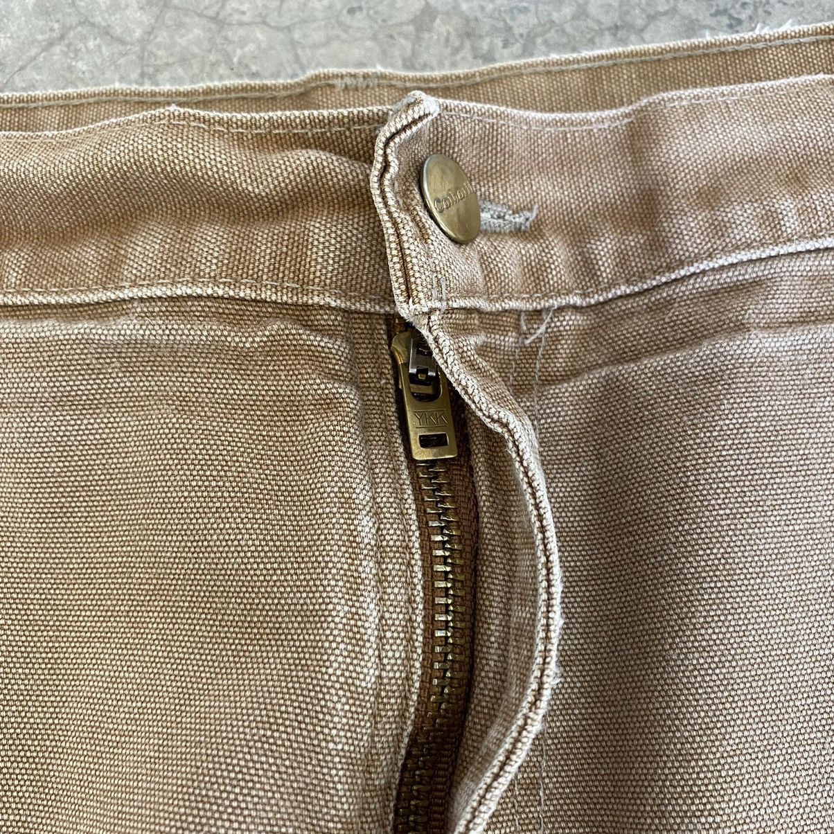 Carhartt VTG Carhartt Double Knee Faded Dirty Carpenter Pants Size US 38 / EU 54 - 14 Thumbnail