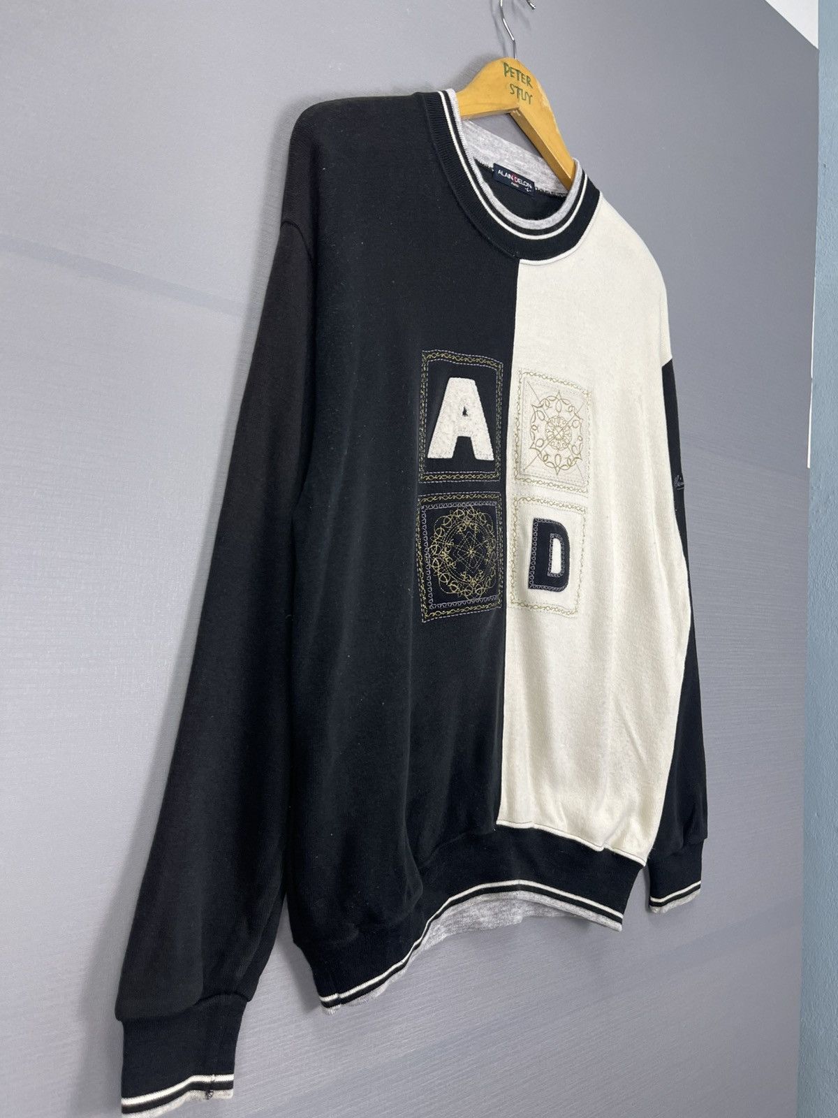 Vintage Vintage Alain Delon Sweatshirt Size US L / EU 52-54 / 3 - 4 Thumbnail